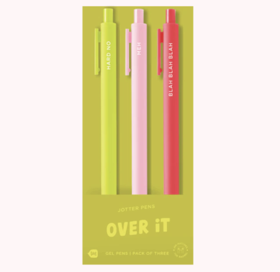 Jotter Pens - Over It