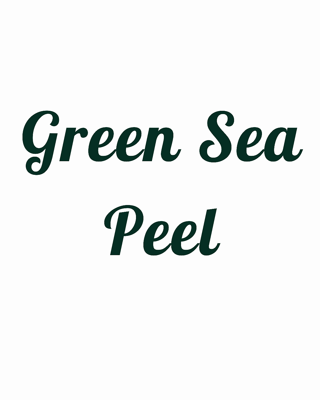 Green Sea Peel 