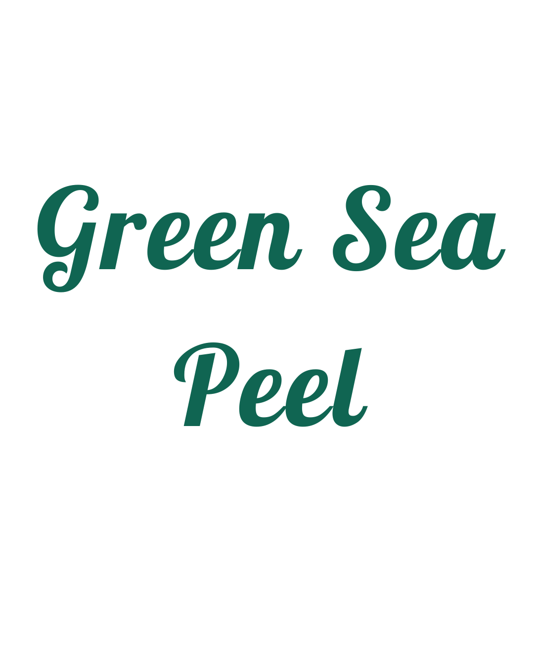 Green Sea Peel