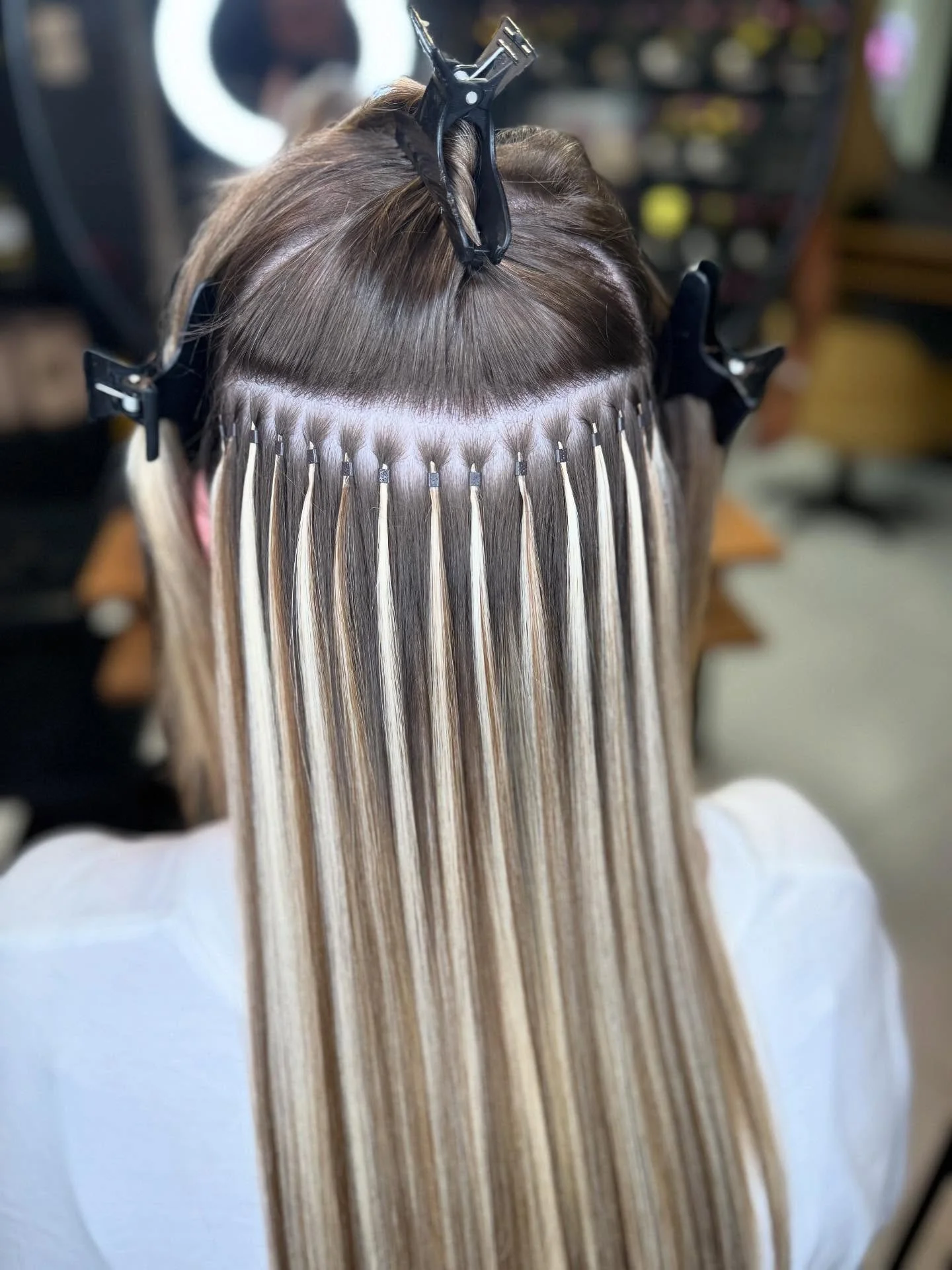 Perfect mini link sections by Rosie 💫

Want to find out your perfect extension method? Book in a free consultation via the link in our bio! 💋