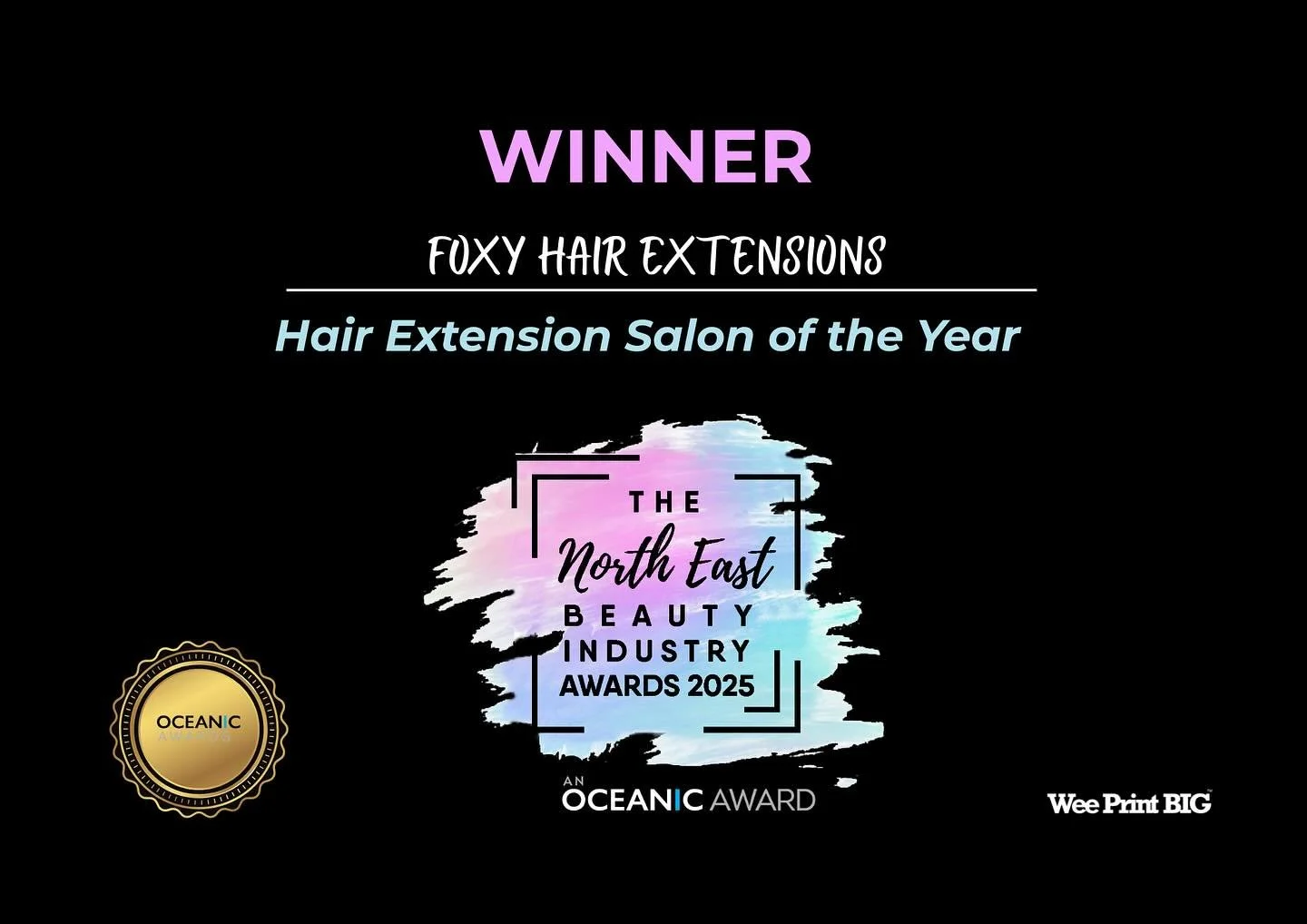 We&rsquo;re absolutely delighted to announce that we&rsquo;ve been crowned Hair Extensions Salon of the Year at the North East Beauty Industry Awards 2025! This award is a huge honour and a reflection of the passion, skill, and dedication our team pu