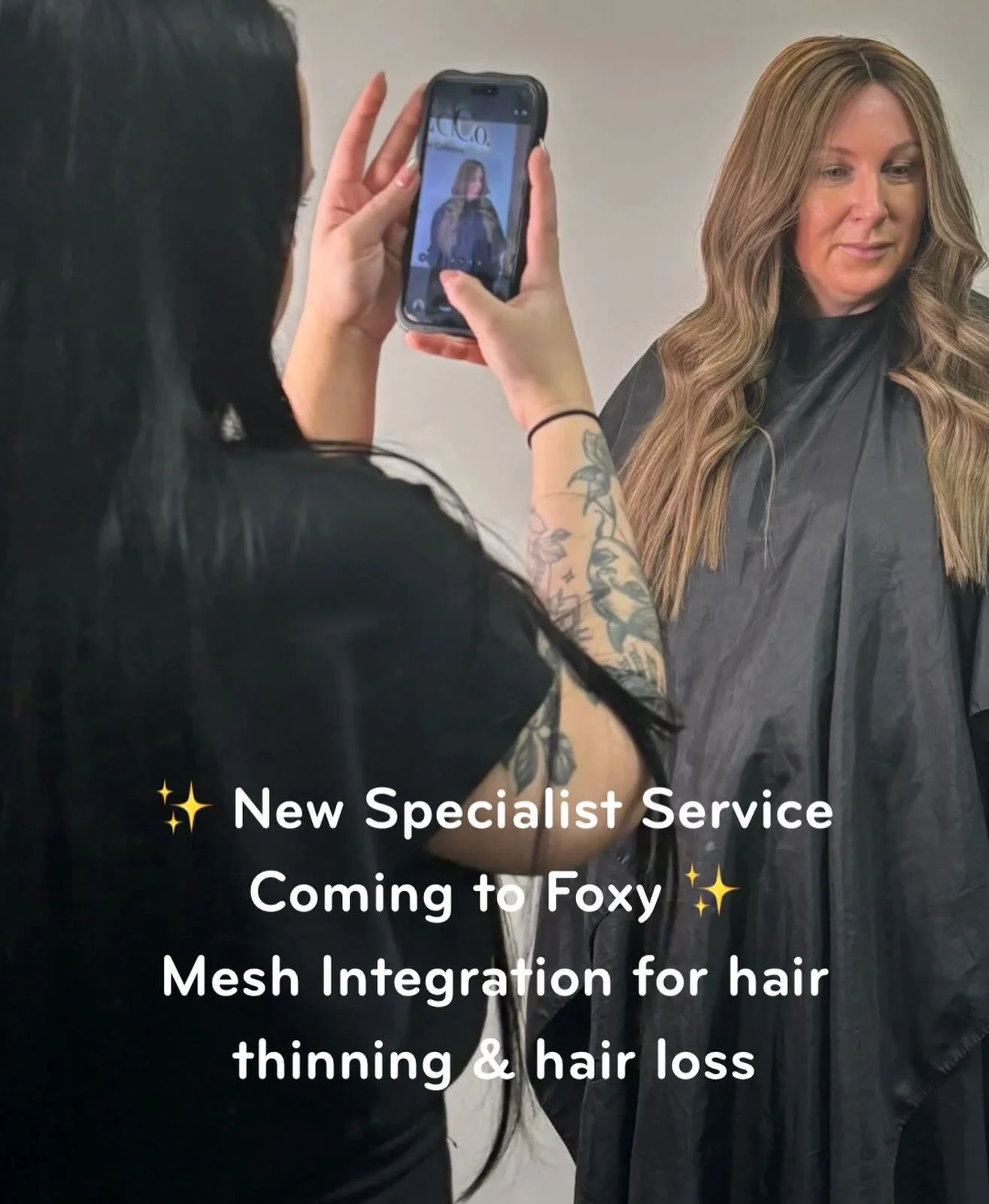 Mesh Integration is a discreet hair replacement system designed to add fullness without tension or damage, ideal for fine or thinning hair.

We&rsquo;re currently looking for a small number of models as we introduce this service into the salon.

Who 