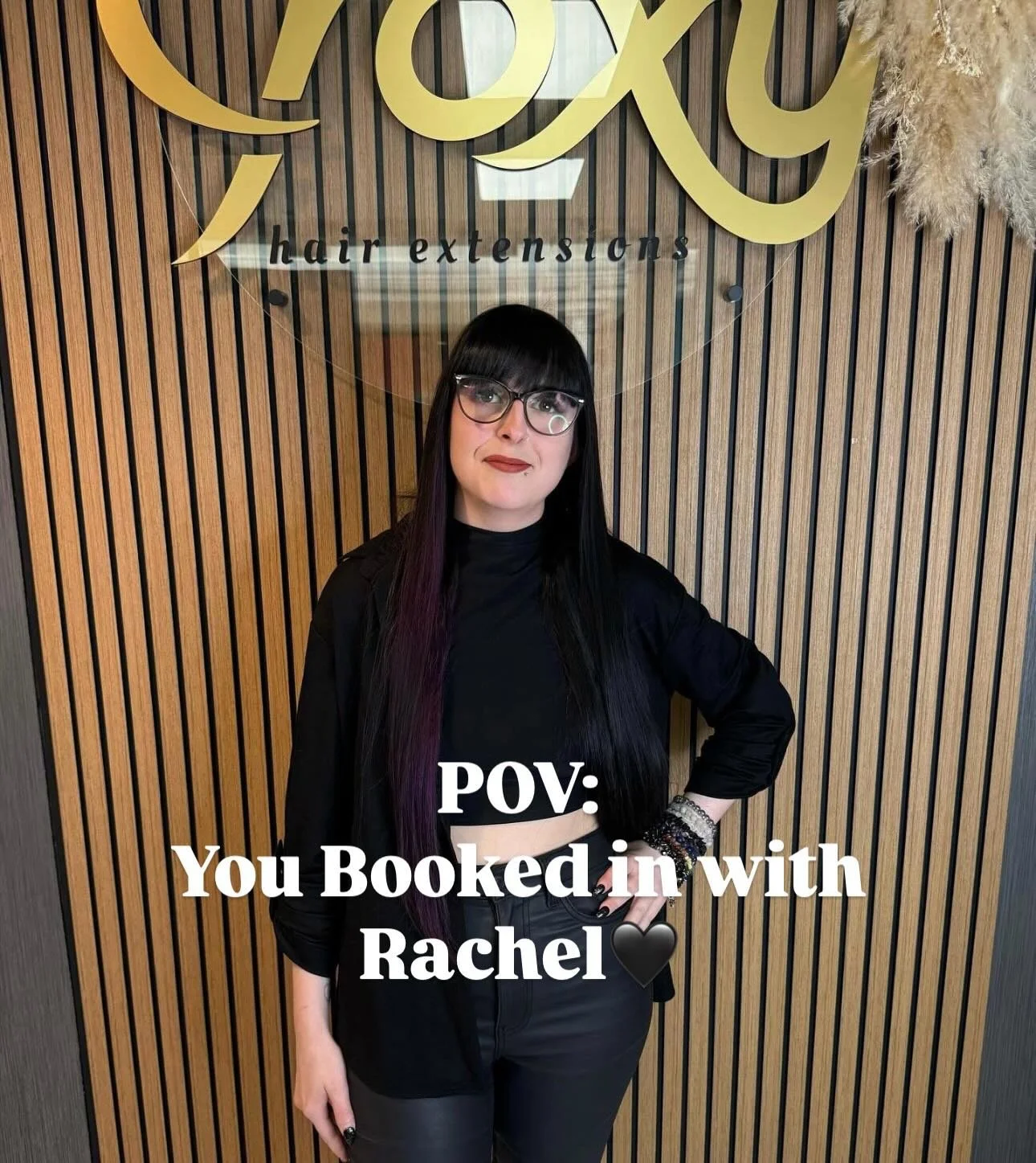 POV: You booked in with Rachel🖤