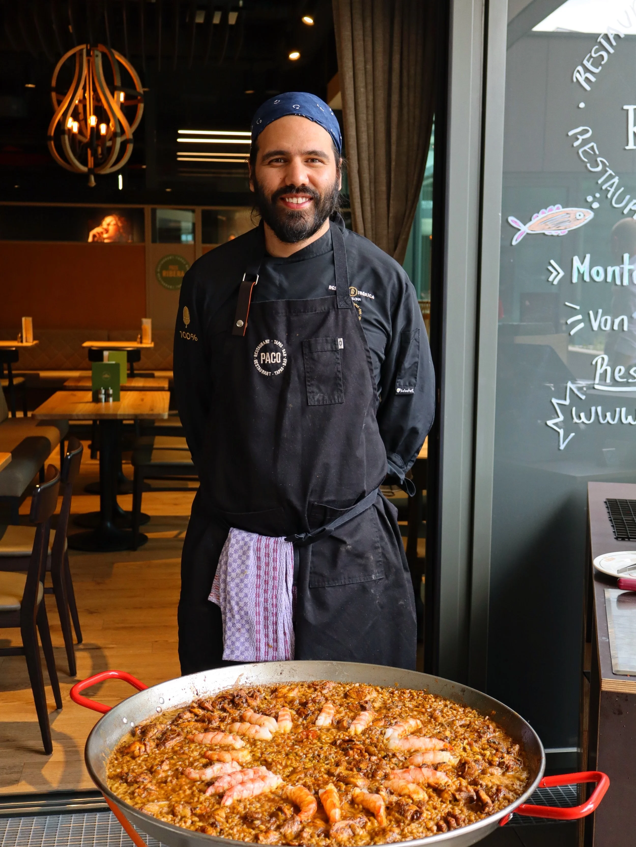 🥘🍷 What a Saturday! 🍷🥘

Last weekend, we brought together a homemade Paella, refreshing sangr&iacute;a, and even better company for our Paella &amp; Sangr&iacute;a Party at Paco Ribera. ✨

Missed it? Don&rsquo;t worry, this is just the beginning!