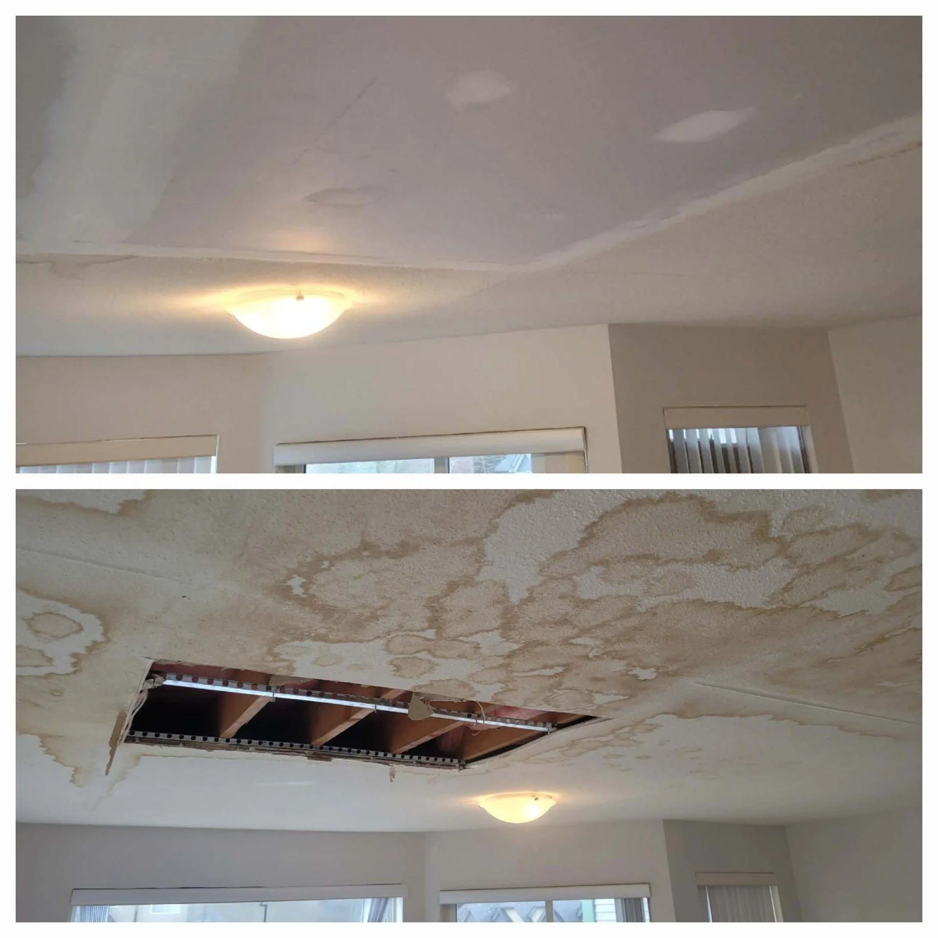 Flood Restoration drywall repairs

