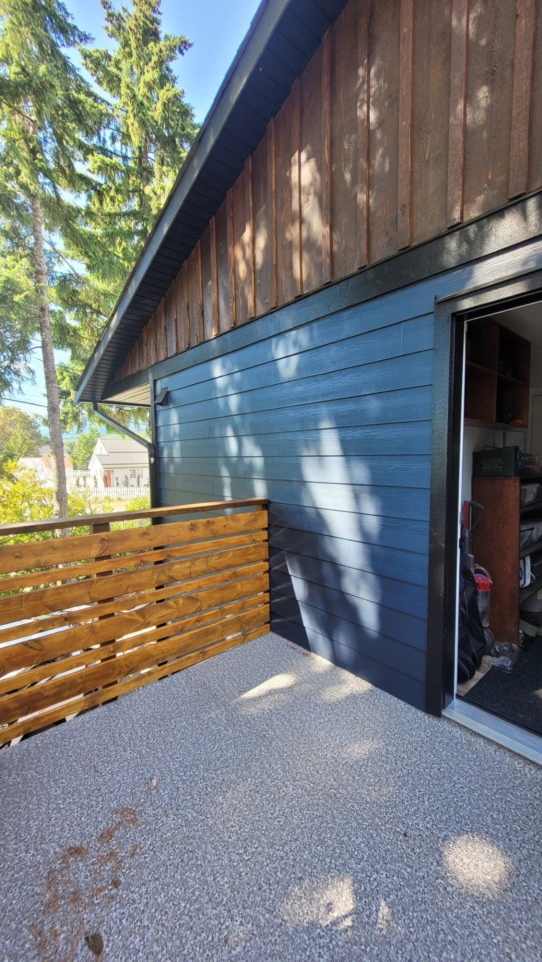 New deck plus rails and siding 