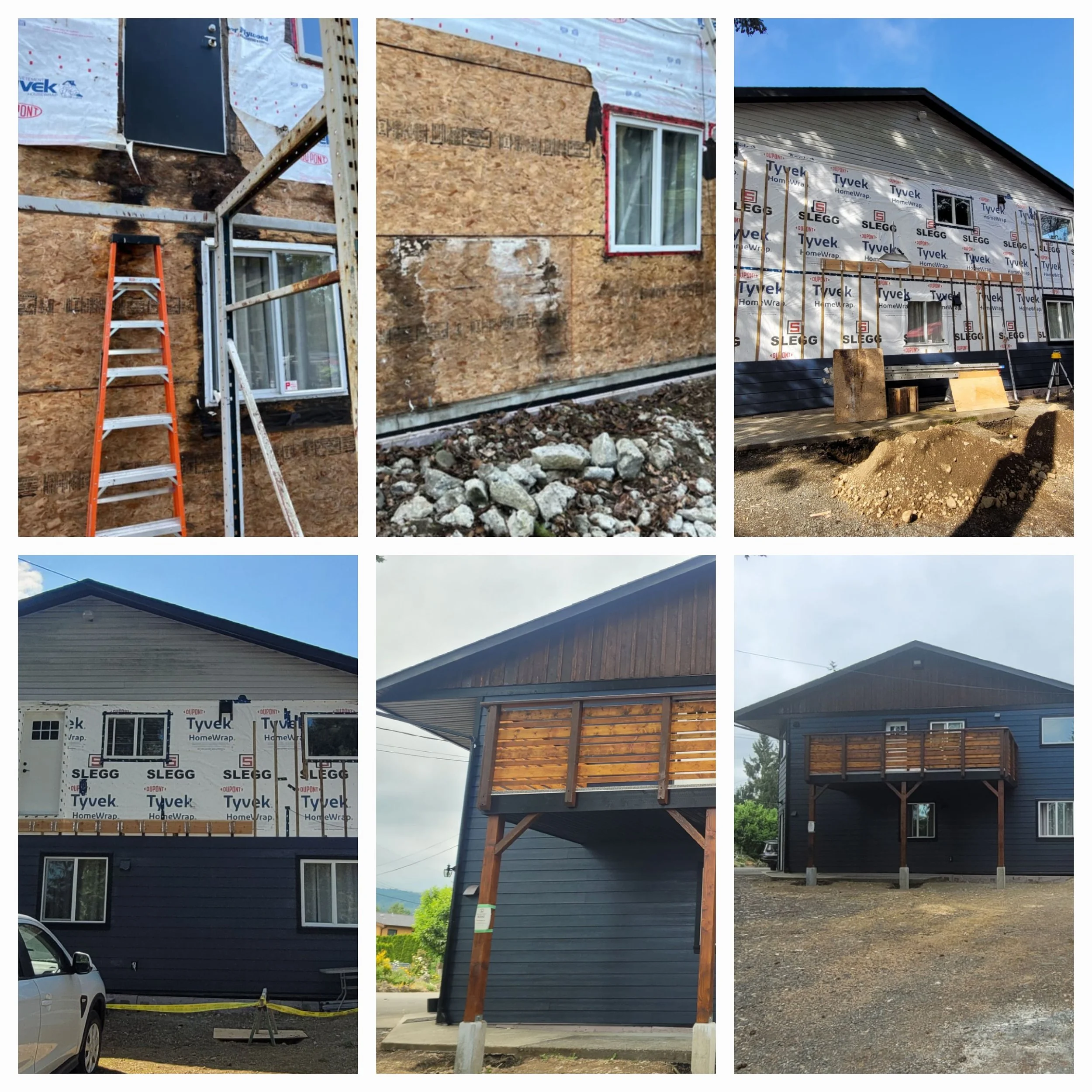 Exterior damage and repairs
