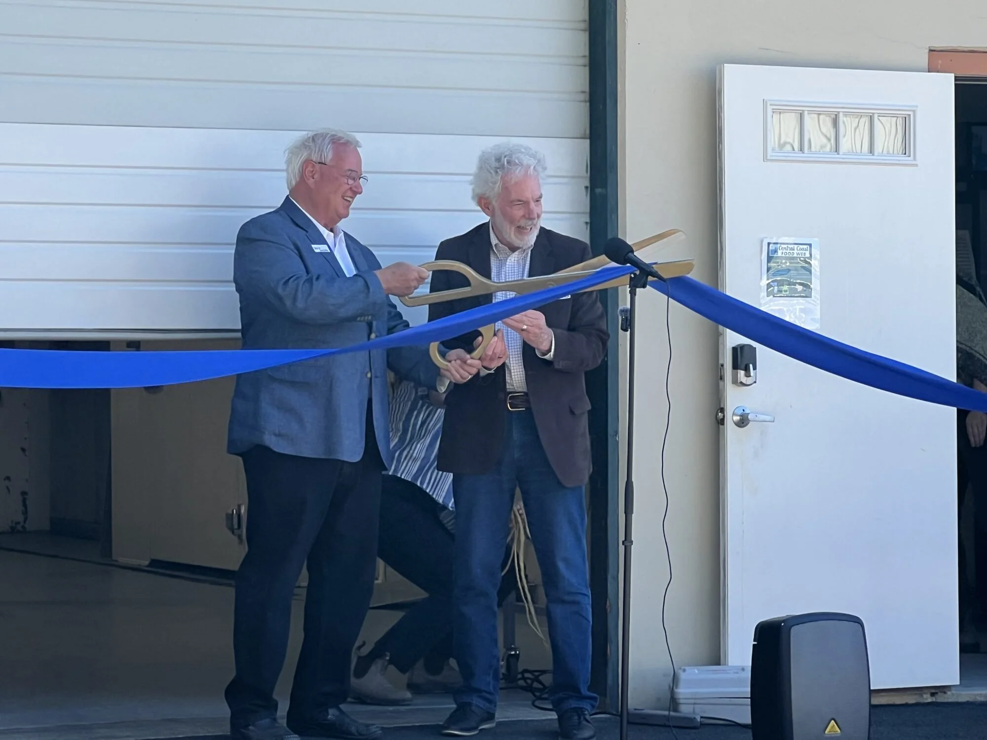 A Big Step Forward for Local Seafood: Central Coast Food Web Cuts the Ribbon on New Facility
