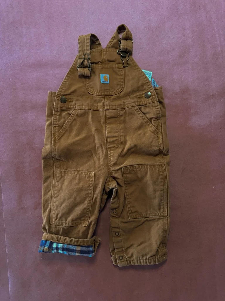Baby Fleece lined Coveralls