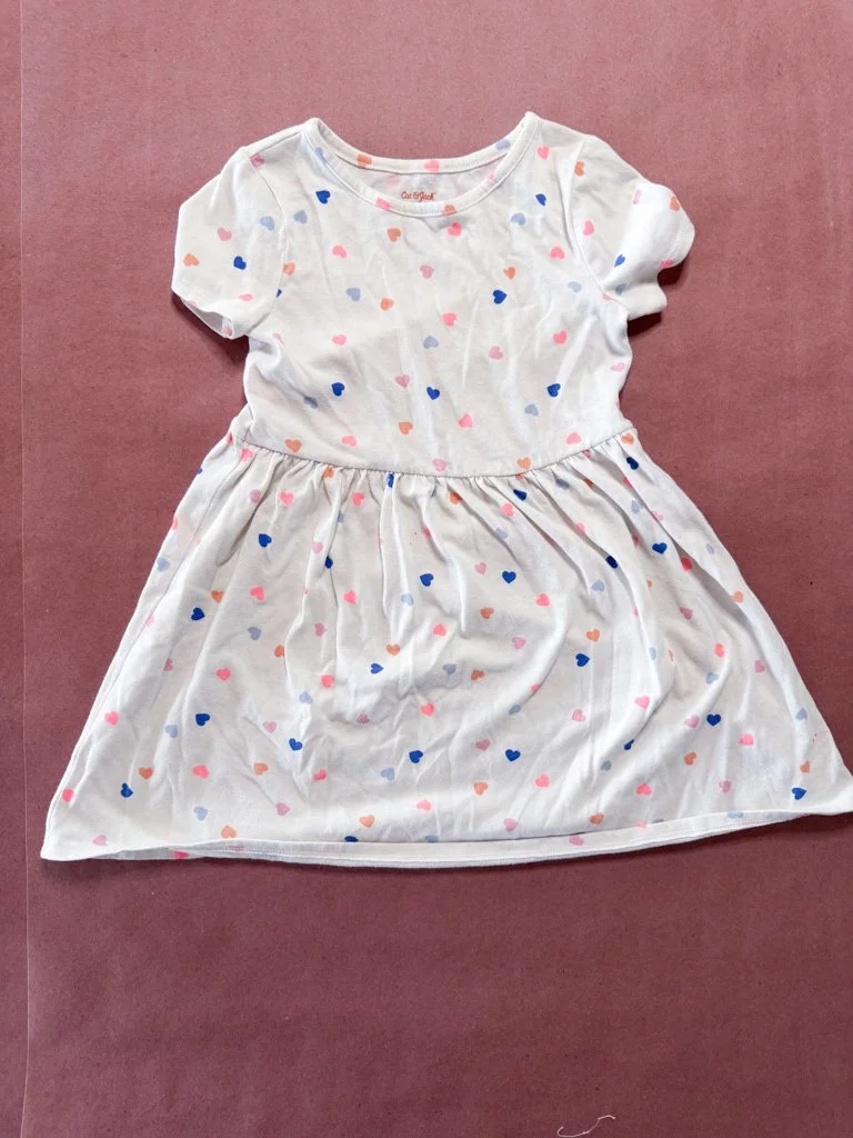 Multi Heart Dress 5T