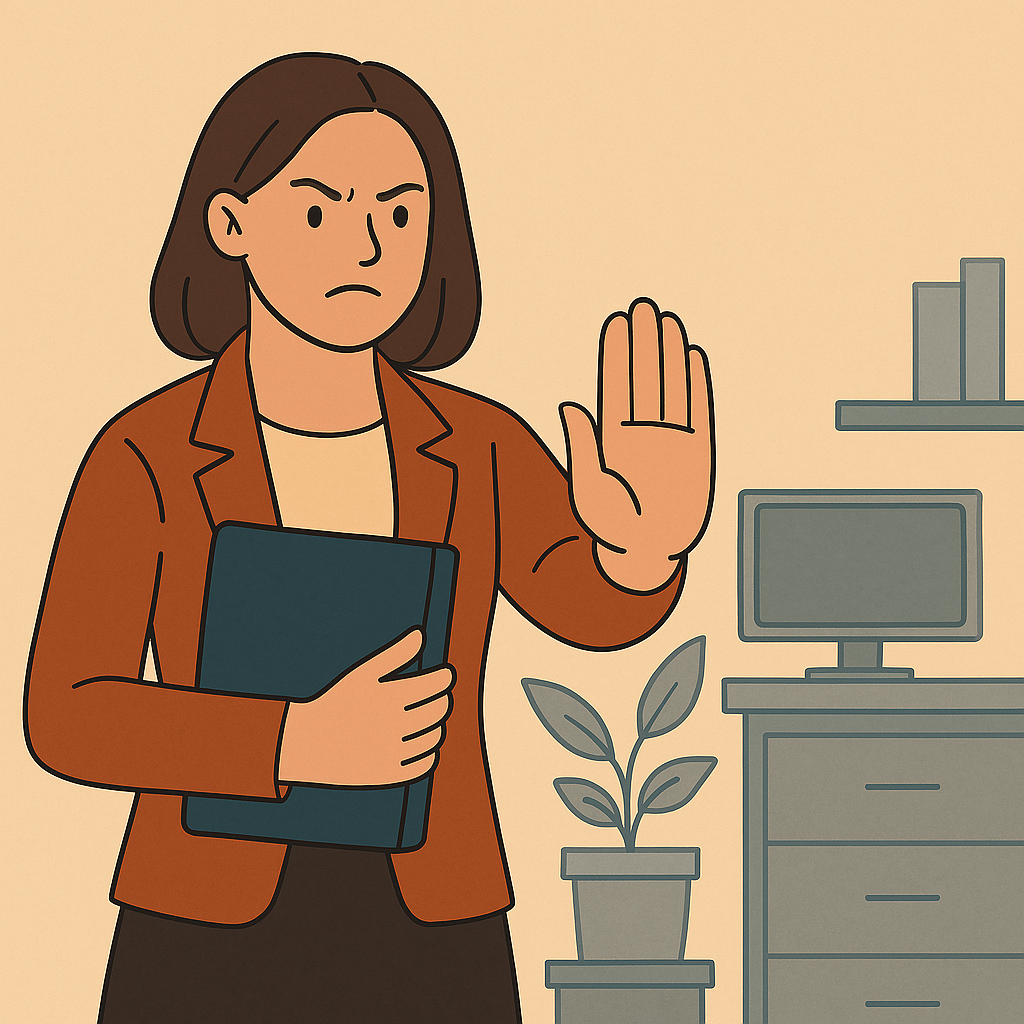 That Boundary You Set at Work? Keep It.