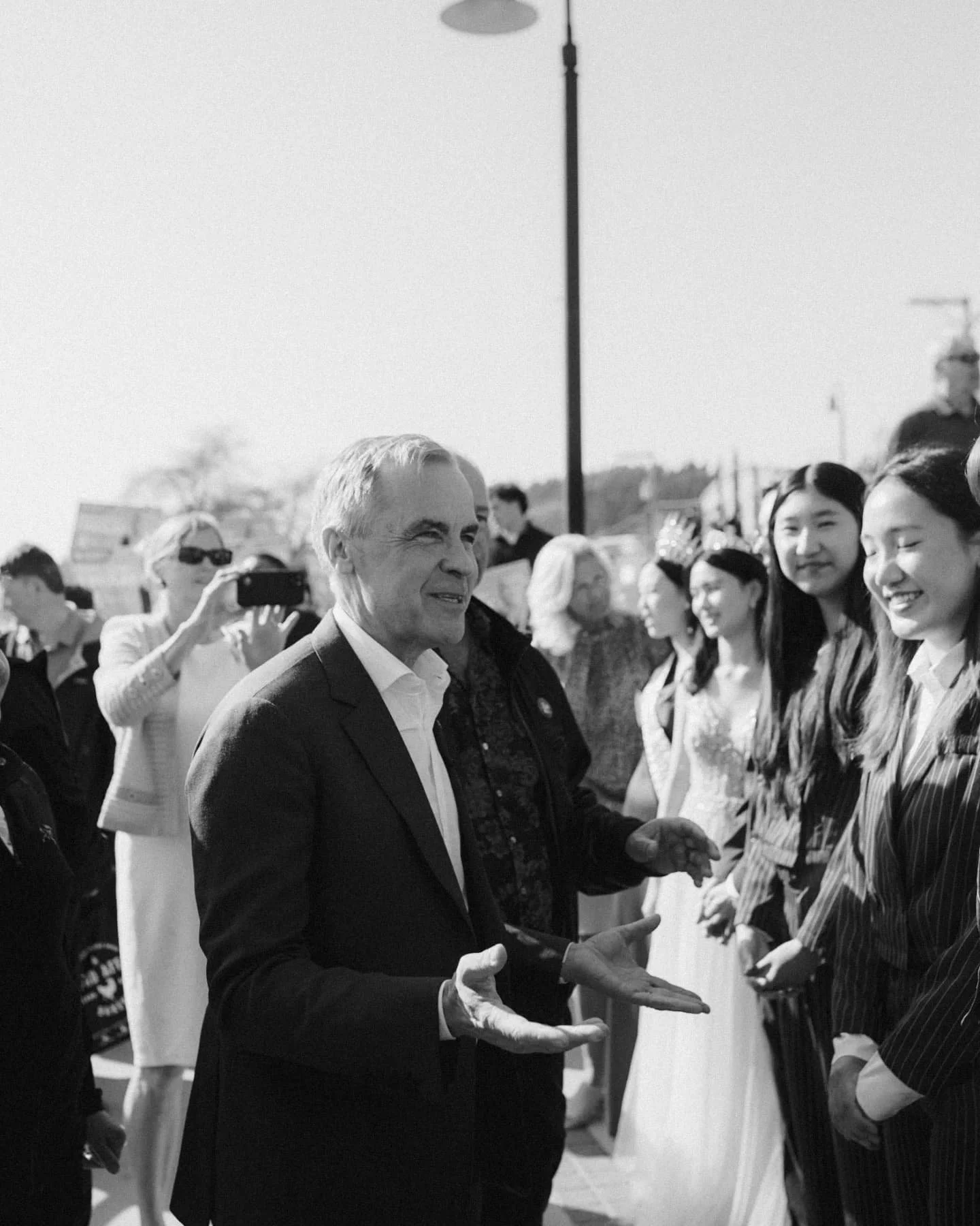 With today being our federal voting day- seems fitting to post photos i took of @markjcarney with @liberalca in @cityofwhiterock with @wryouthambassadors - at the time I was sure how I felt about photographing our acting prime minister, but I'll tell