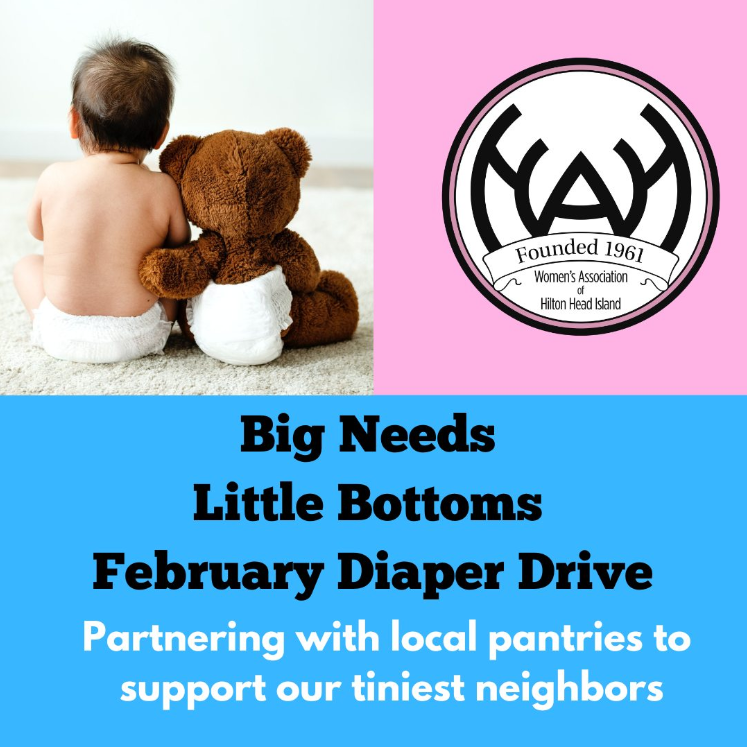 BAHP Supports Women’s Association of Hilton Head Island Diaper Drive