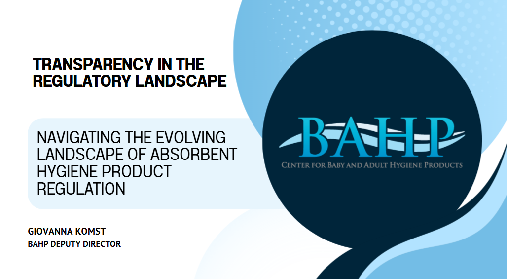 BAHP Presents at Global Tissue &amp; Hygiene Conference in China