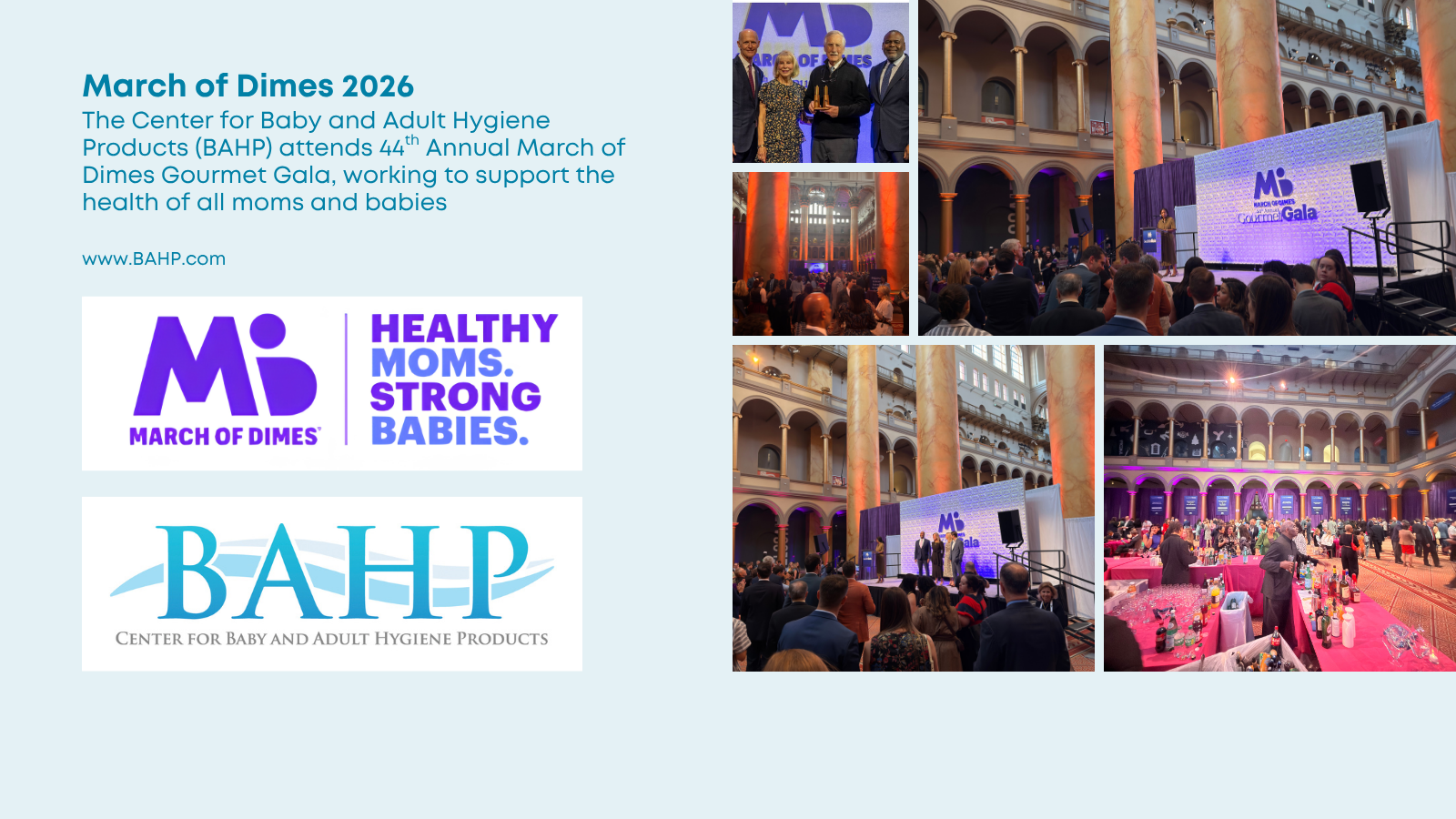 BAHP Attends 44th Annual March of Dimes Gourmet Gala
