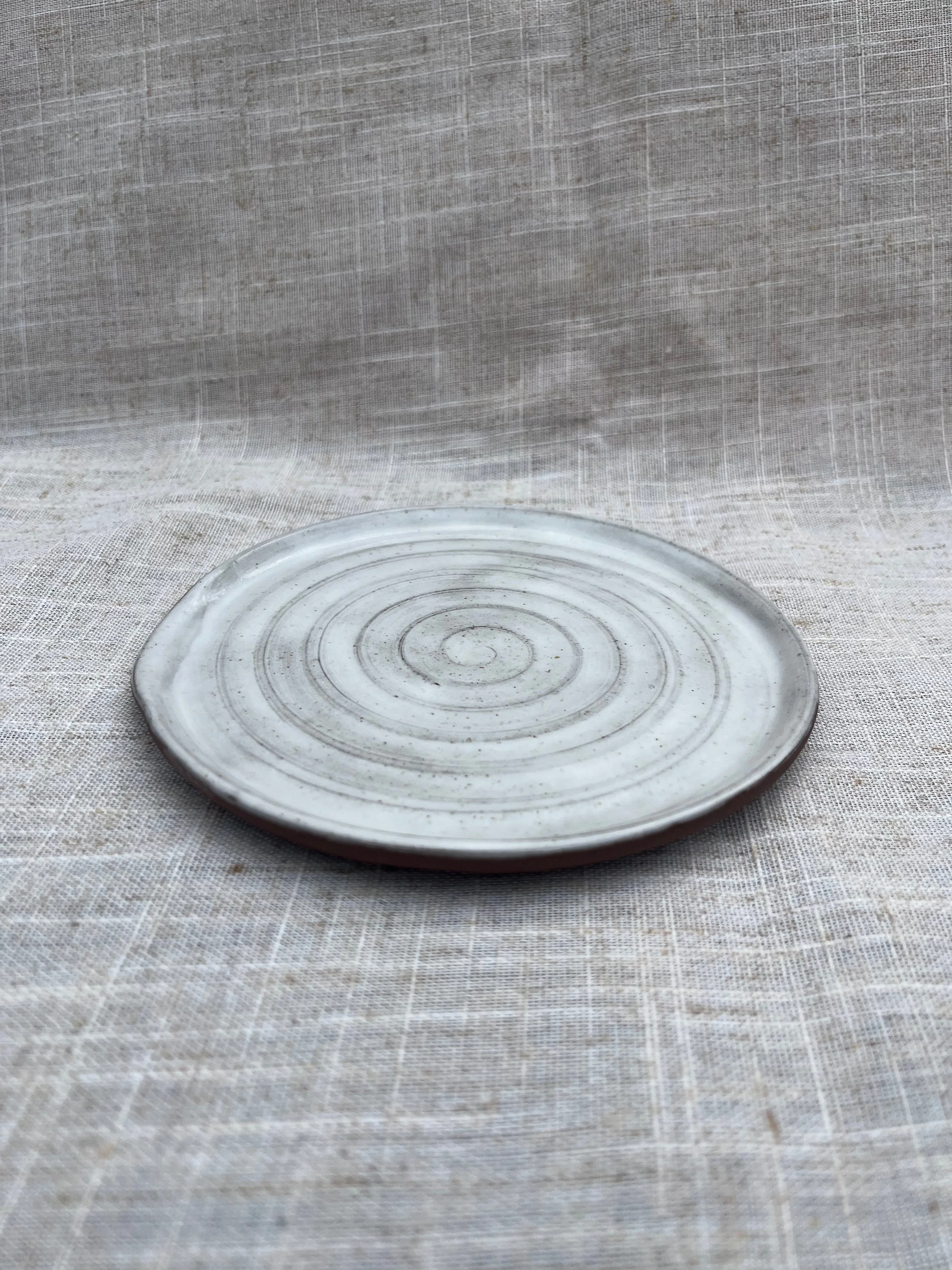 White Terracotta Spoon Rest