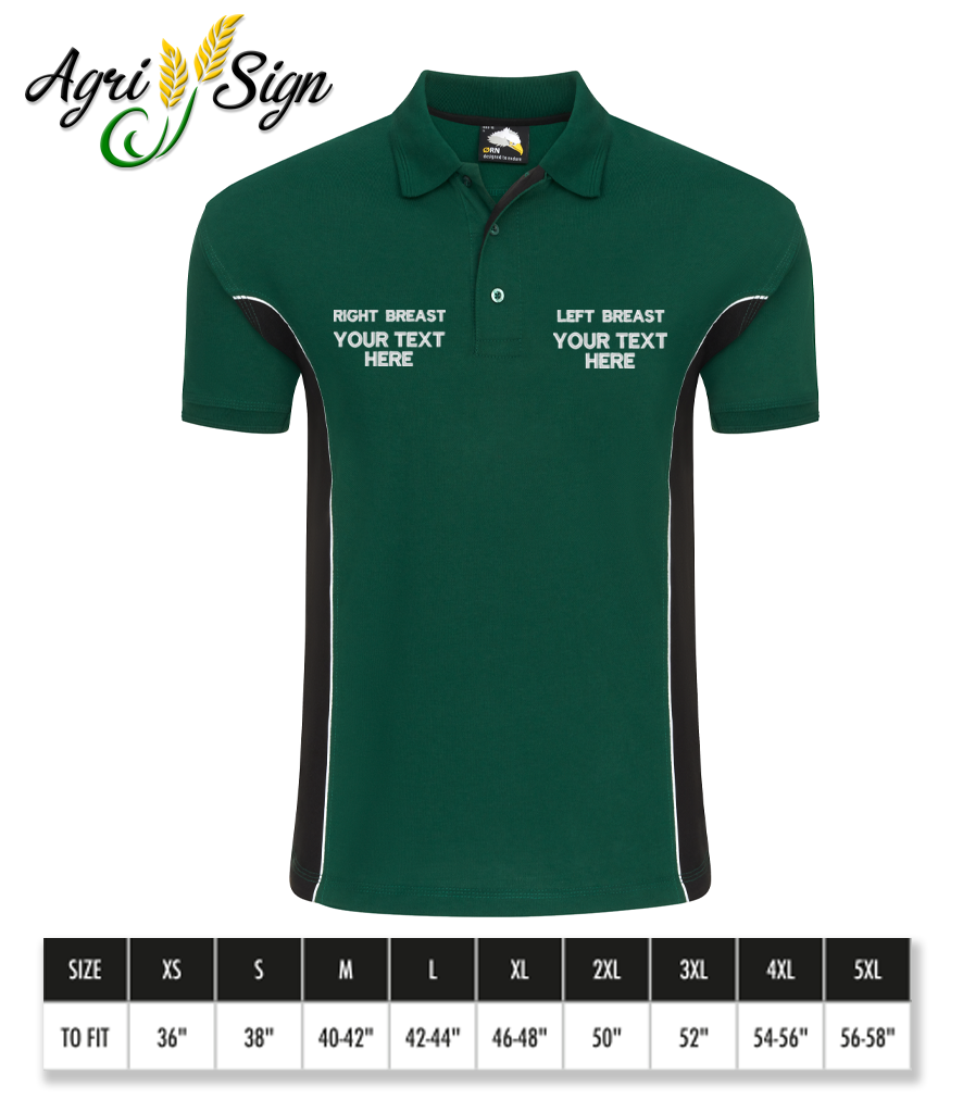 ORN Silverswift Polo Shirt green black.png