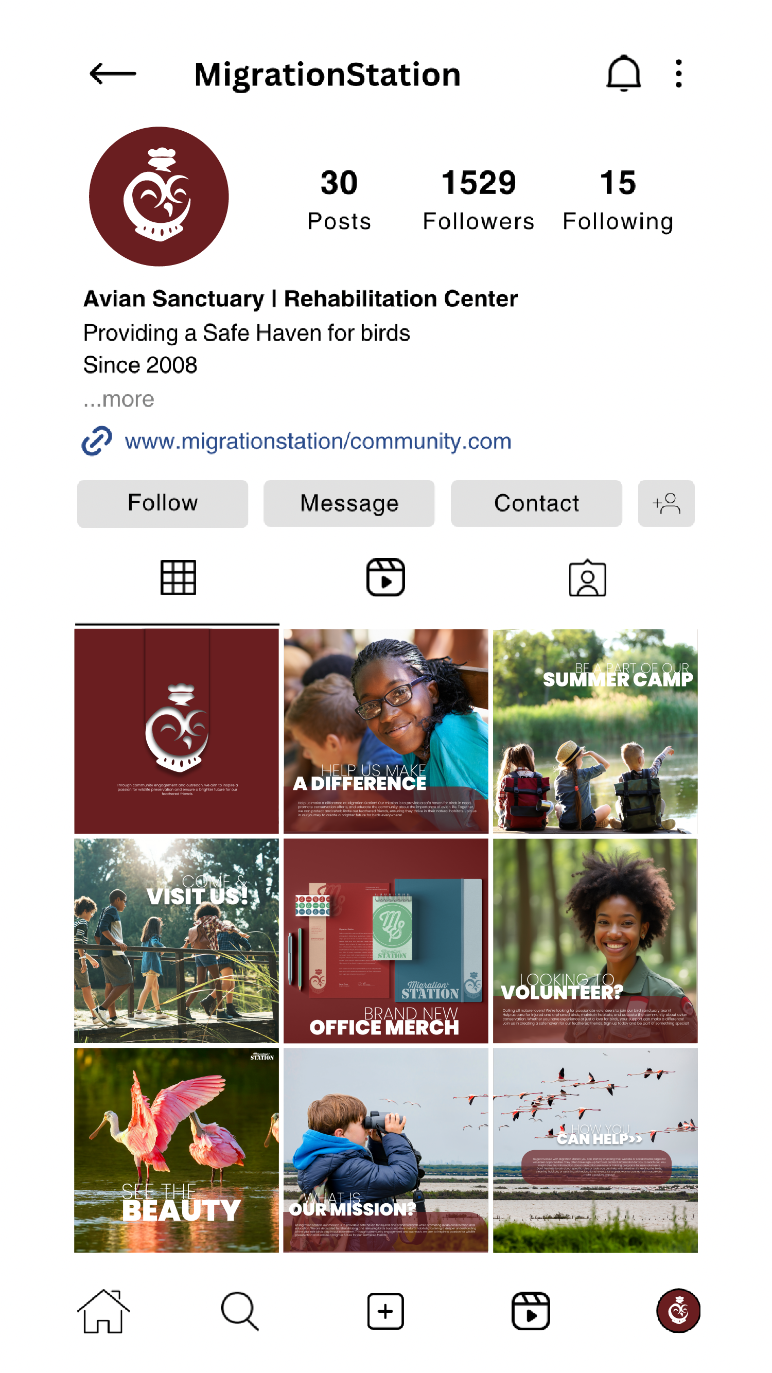 Instagram Layout Design
