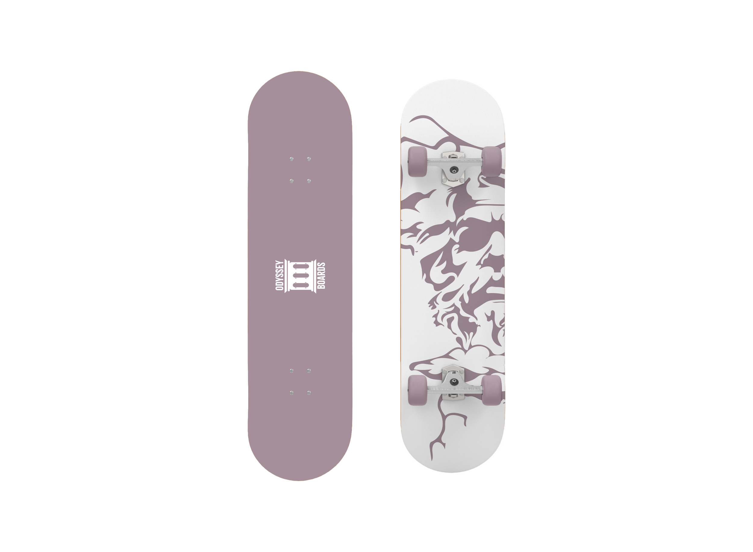 Purple & White Zeus