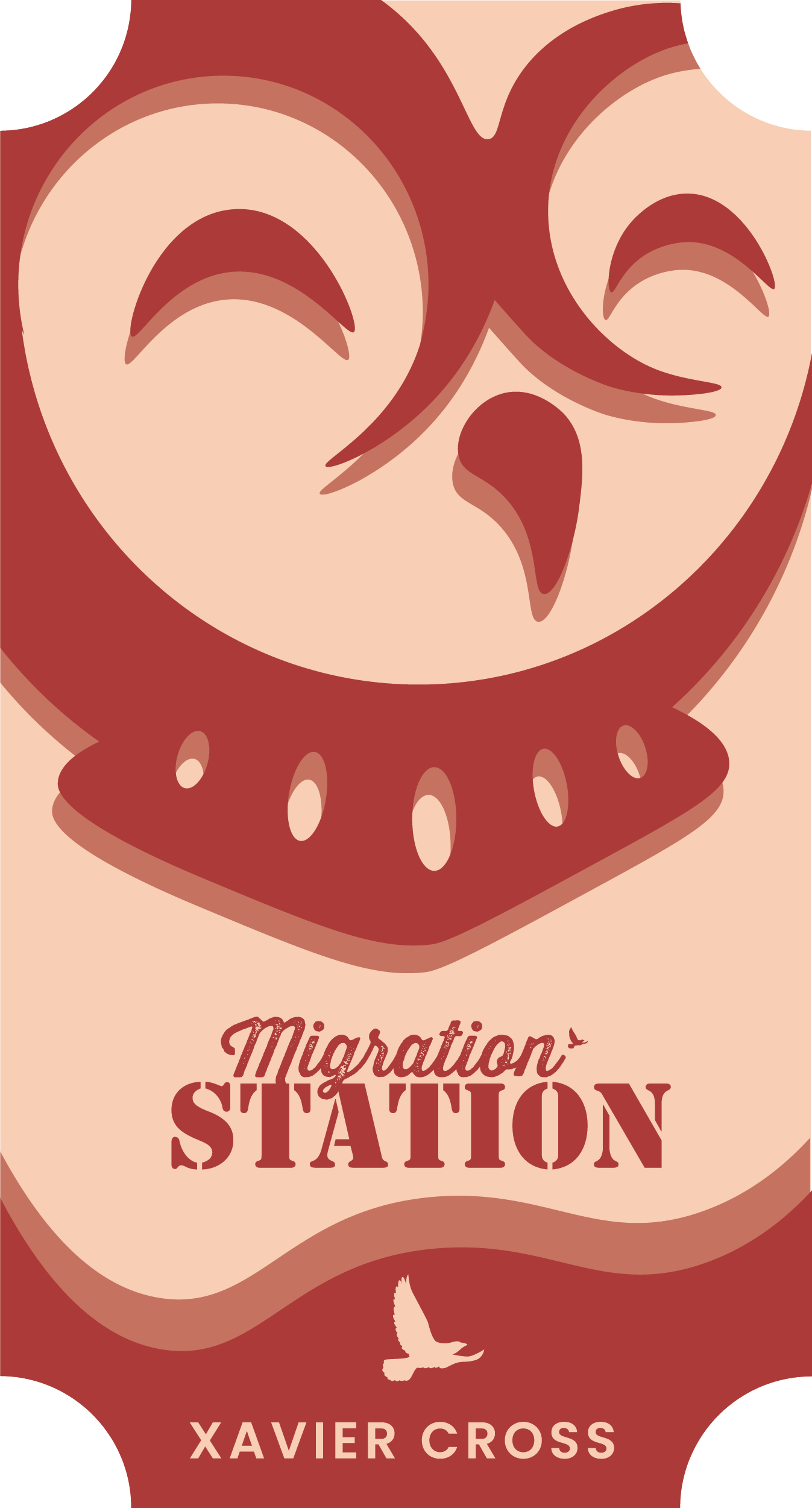 Business Card: Front (Red)