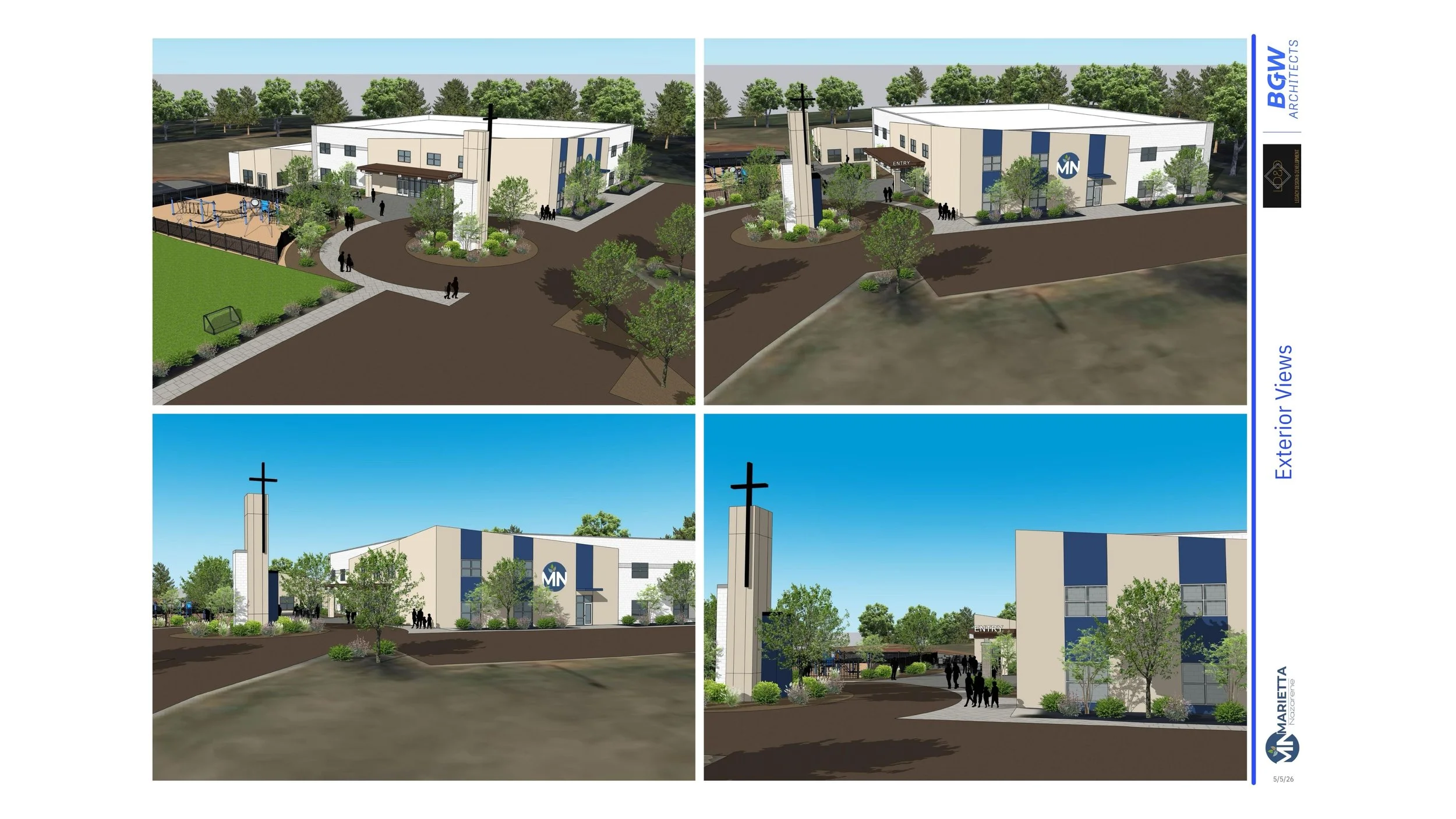 EXTERIOR VIEWS