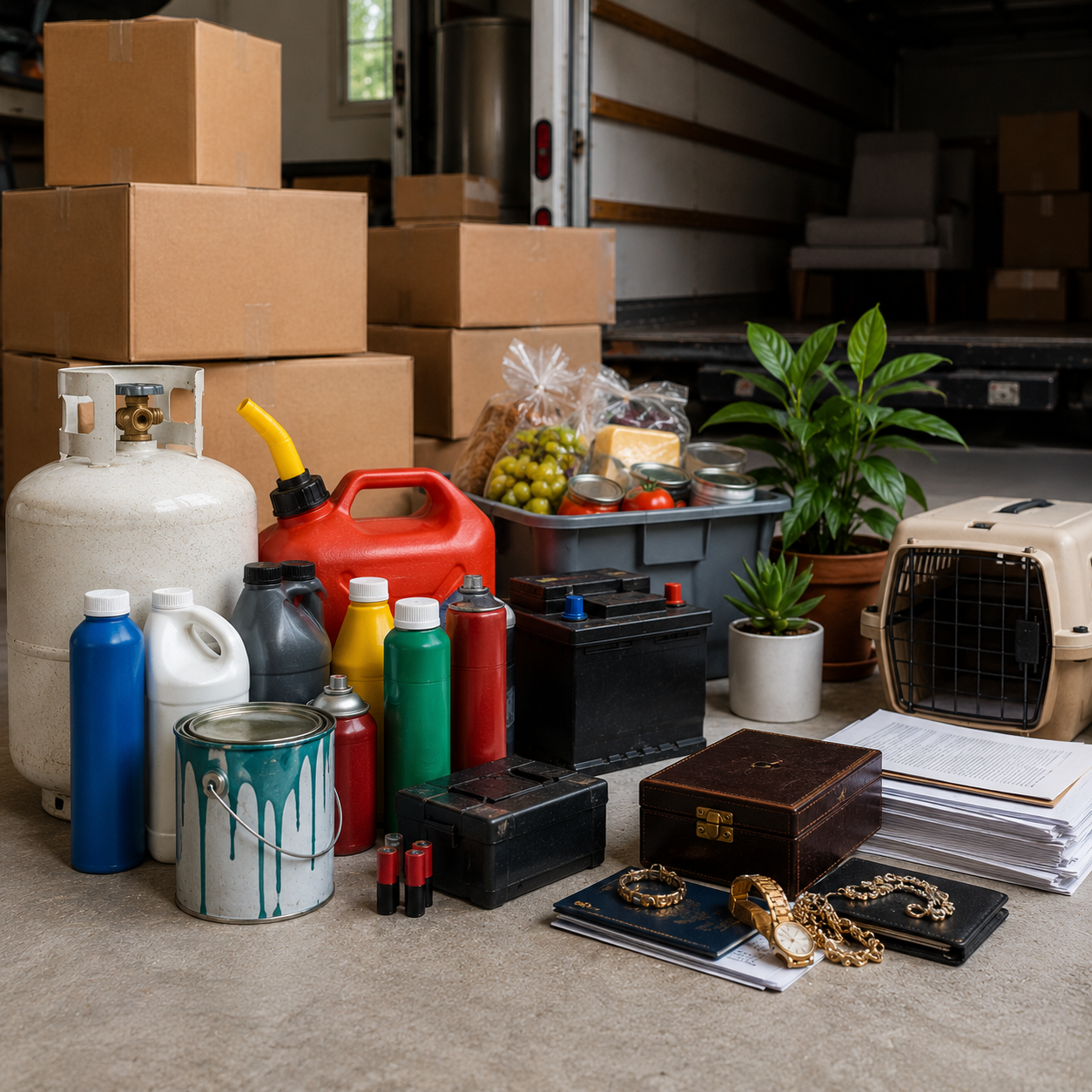 What Movers Won’t (and Legally Can’t) Move for You