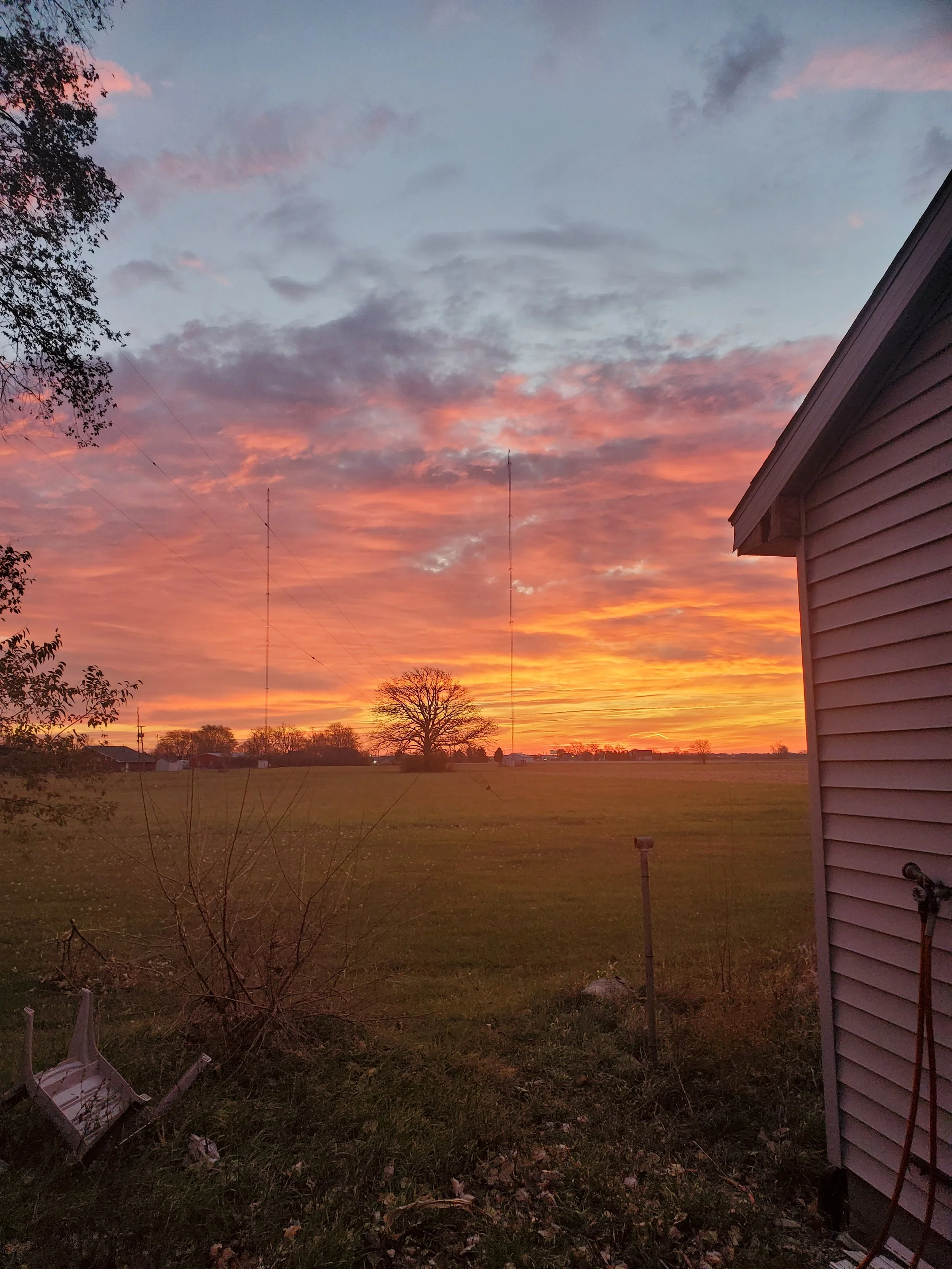 sunrise before work