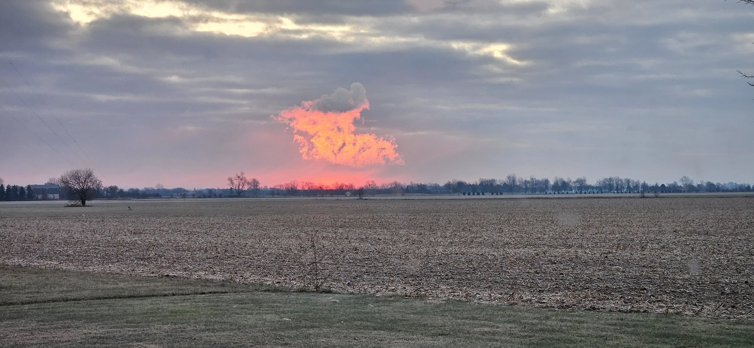 sunrise before work
