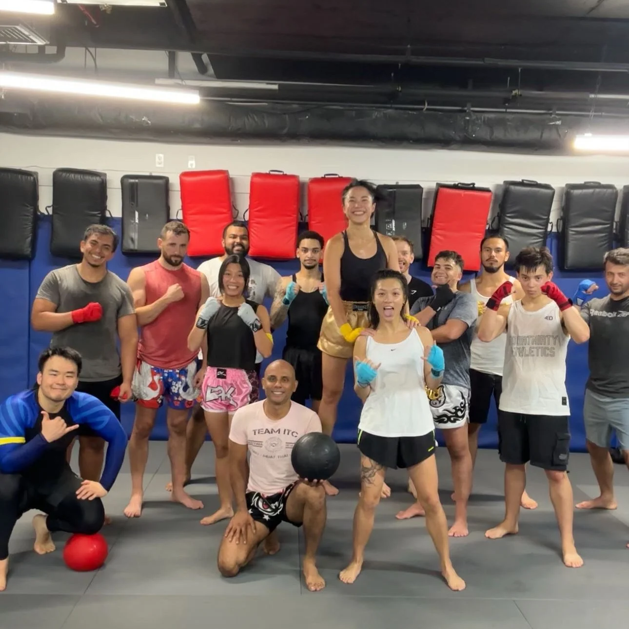 Muay Thai &gt; therapy (but still might cry after class). Find someone who looks at you the way this group looks at a heavy bag 😍

#itcnewyork #muaythai #judo #mma #muaythailife #kickboxing #boxing #fitness #martialarts #fighter #gym #thaiboxing #wo