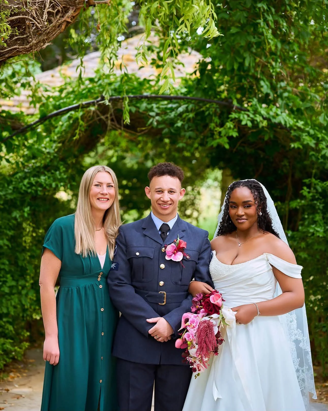 bride groom celebrant