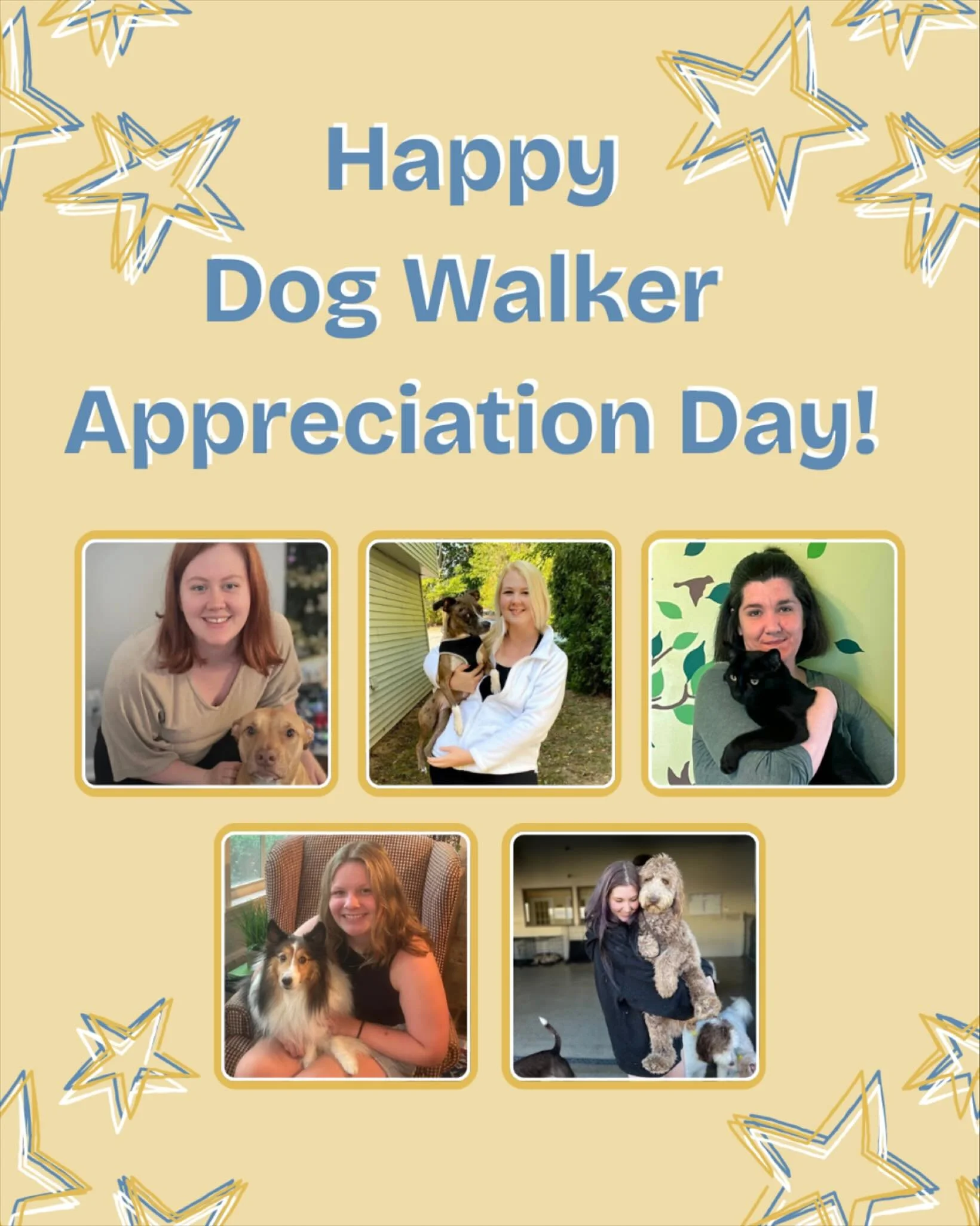 Today&rsquo;s National Dog Walker Appreciation Day and we couldn&rsquo;t be more grateful for our team!!

Check out our page in the coming weeks to meet all of our team!

#thankyou #dogwalkersofinstagram #petsittingmemphis