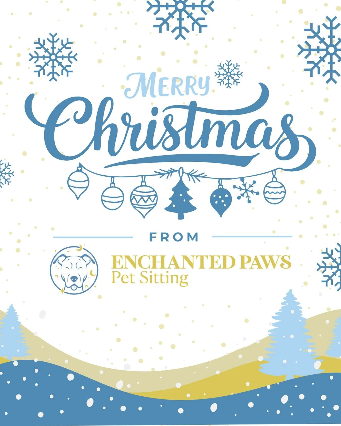 Merry Christmas from all of us at Enchanted Paws Pet Sitting 🎅🎄

We hope you have a pawsitively awesome day!

#petsittingmemphis #petsofmemphis #christmastime #christmas