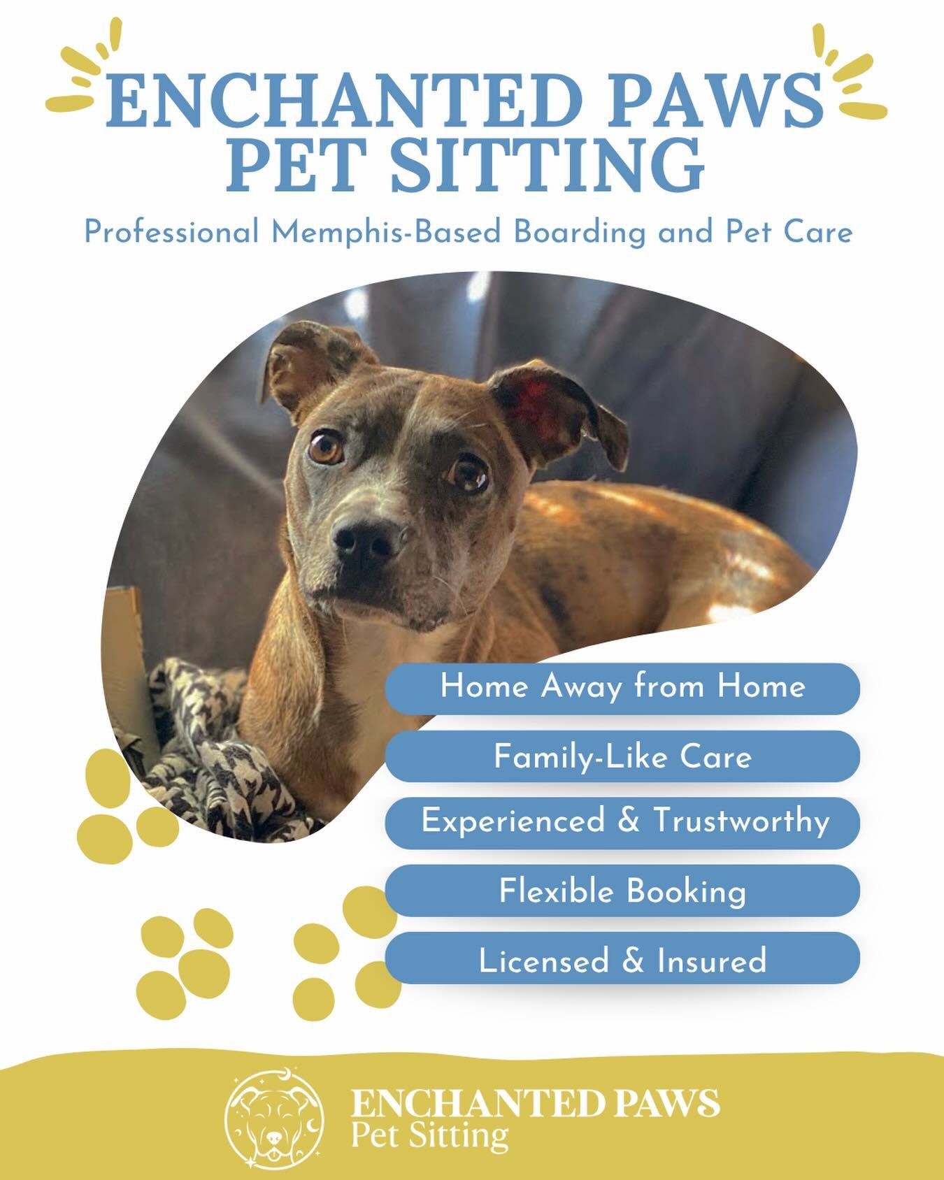 🚨Attention Memphis pet parents 🚨

We are your one stop shop for all things pet care whether you need drop-in visits, walks or boarding, we do it all! 

Visit our website for more information.

Send us a message or give us a call to get booked today