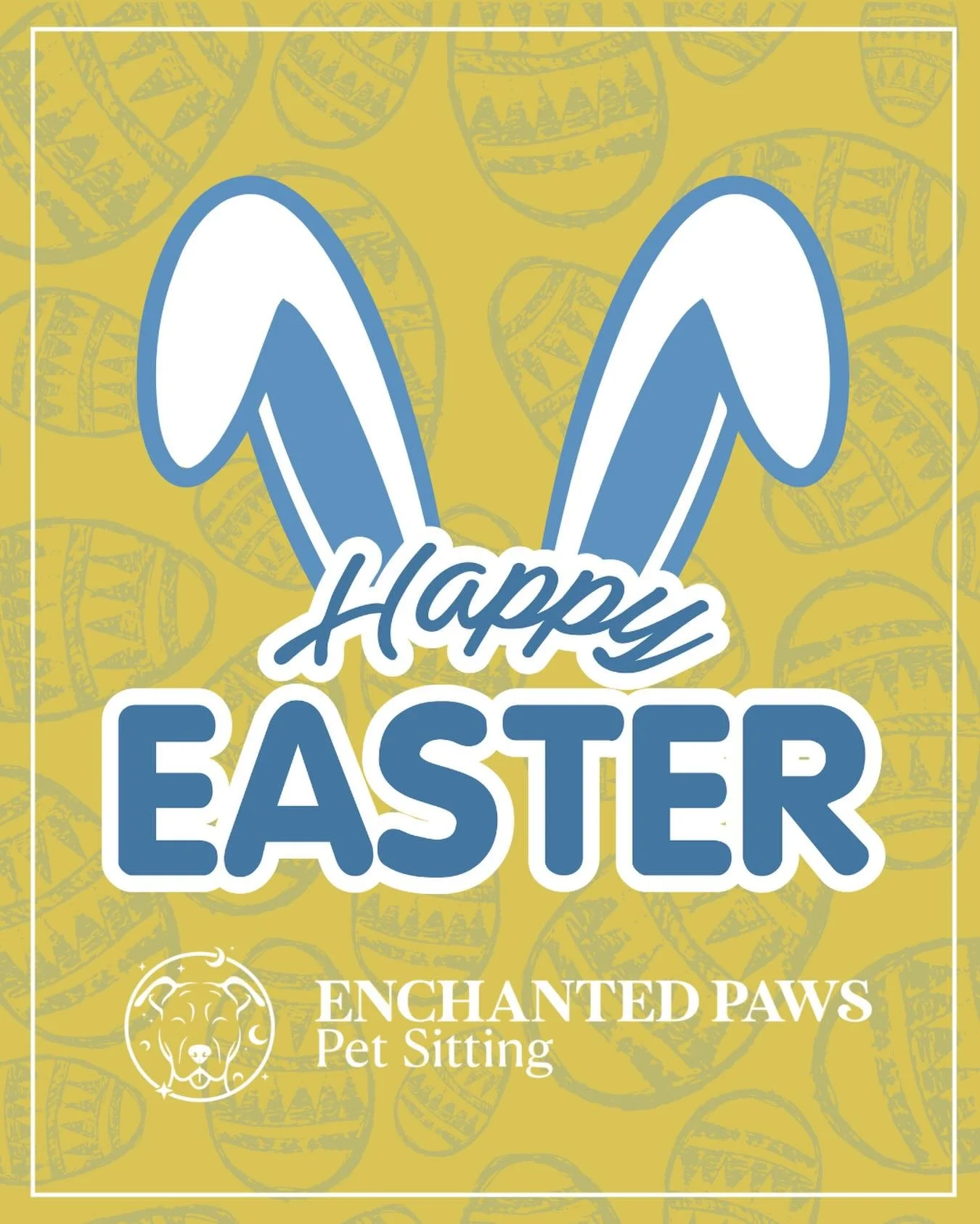 Happy Easter from all of us at Enchanted Paws 🐣🐰