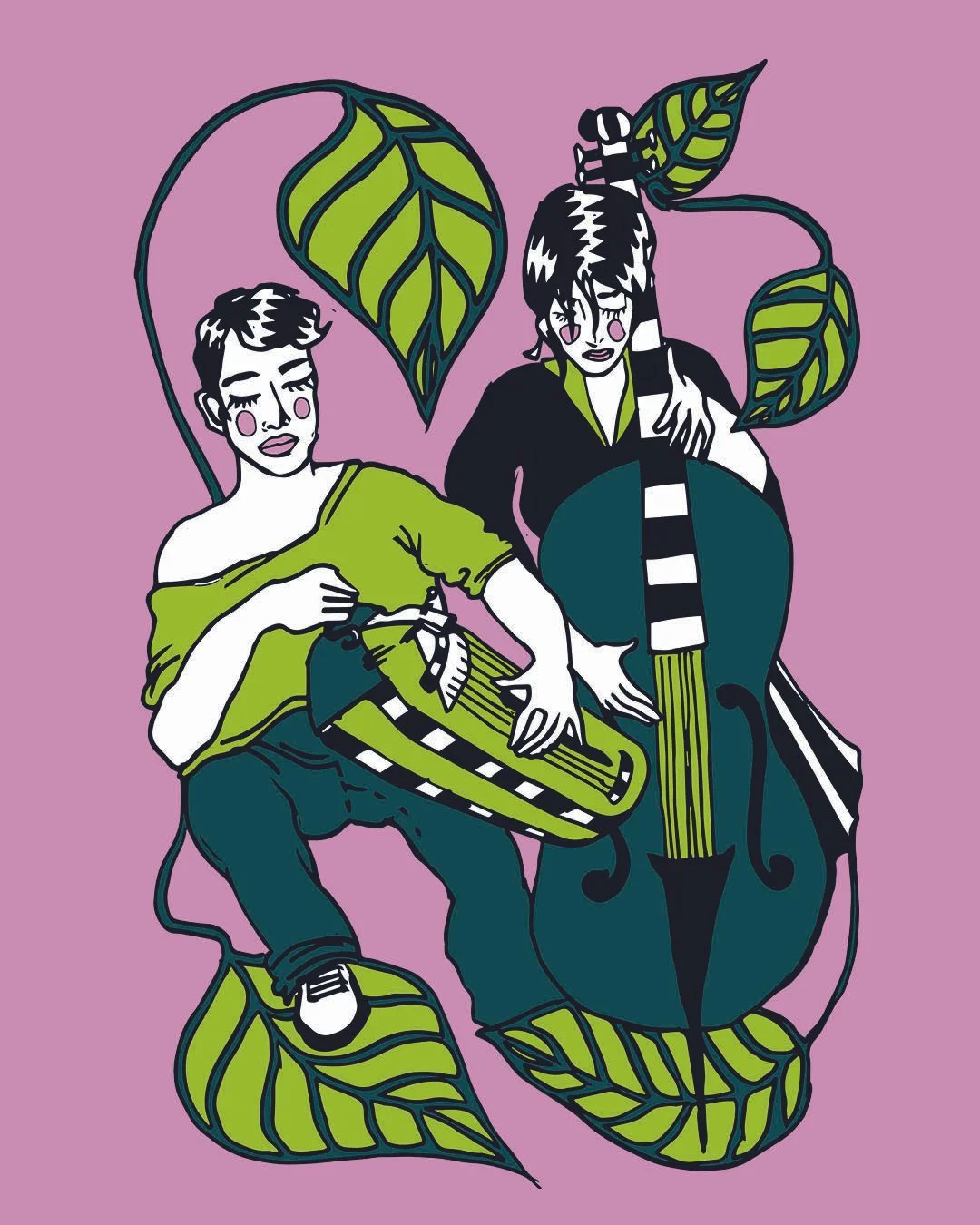 Hurdy-Gurdy, Double Bass (IT, DE)
-
Caroline Cecilia Tallone & Isabel Rößler are Berlin-based musicians working across experimental music and free improvisation. Caroline Tallone is a musician, sound artist, and violin maker whose practice centres on