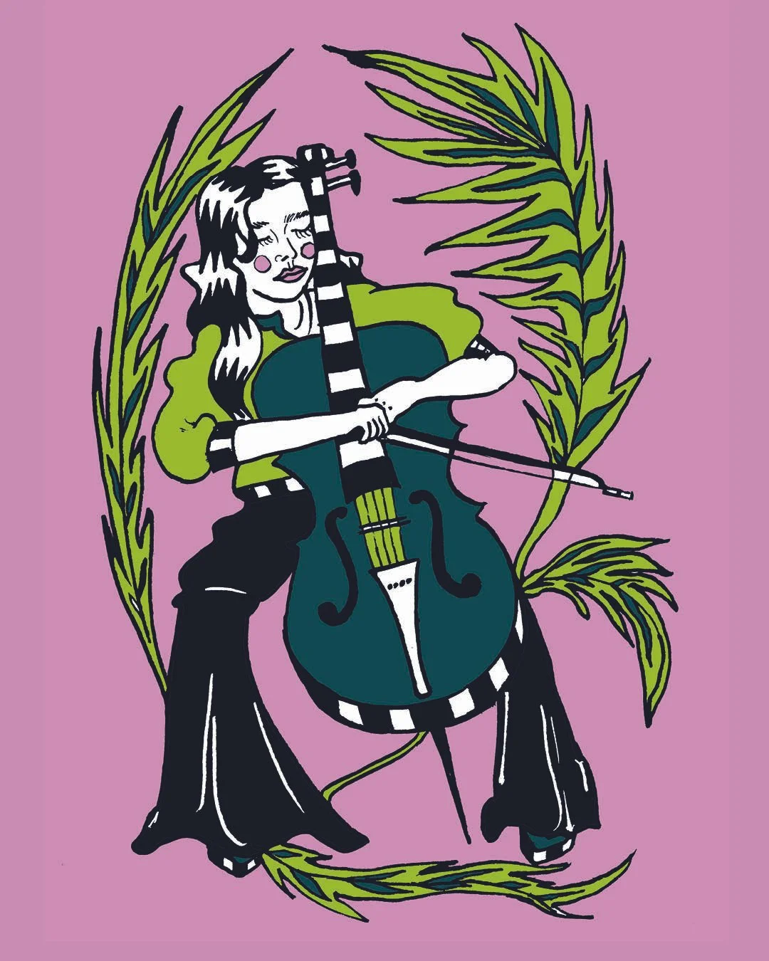 Cello (PL)
-
Julia Biłat is a Berlin-based cellist, improviser, and composer with a background in classical music. Her work moves between improvisation, composition, and interdisciplinary performance, expanding the cello through voice, movement, and 