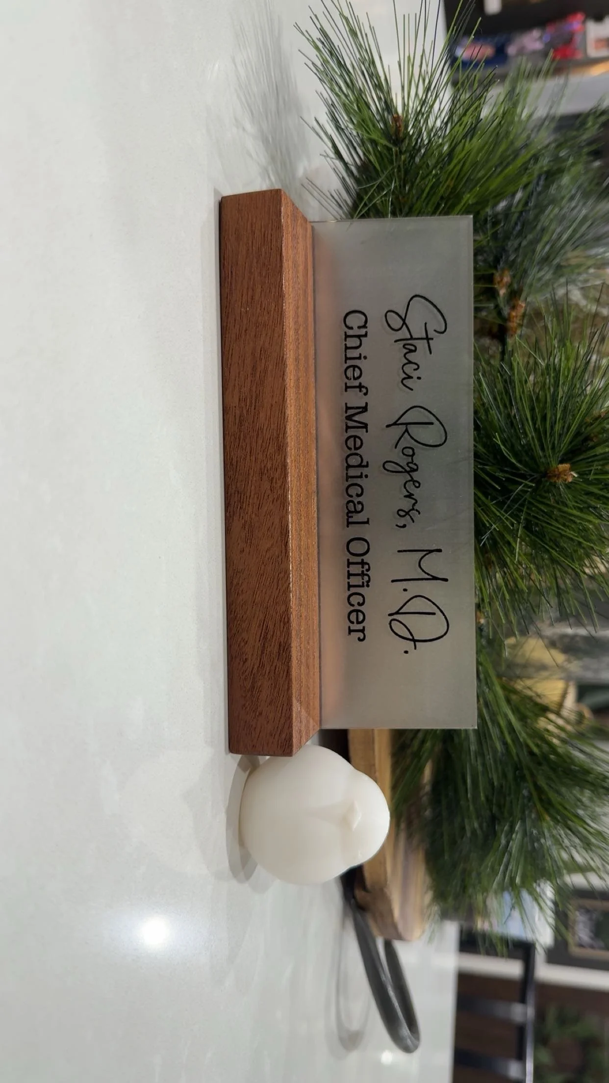 Professional Name Plate