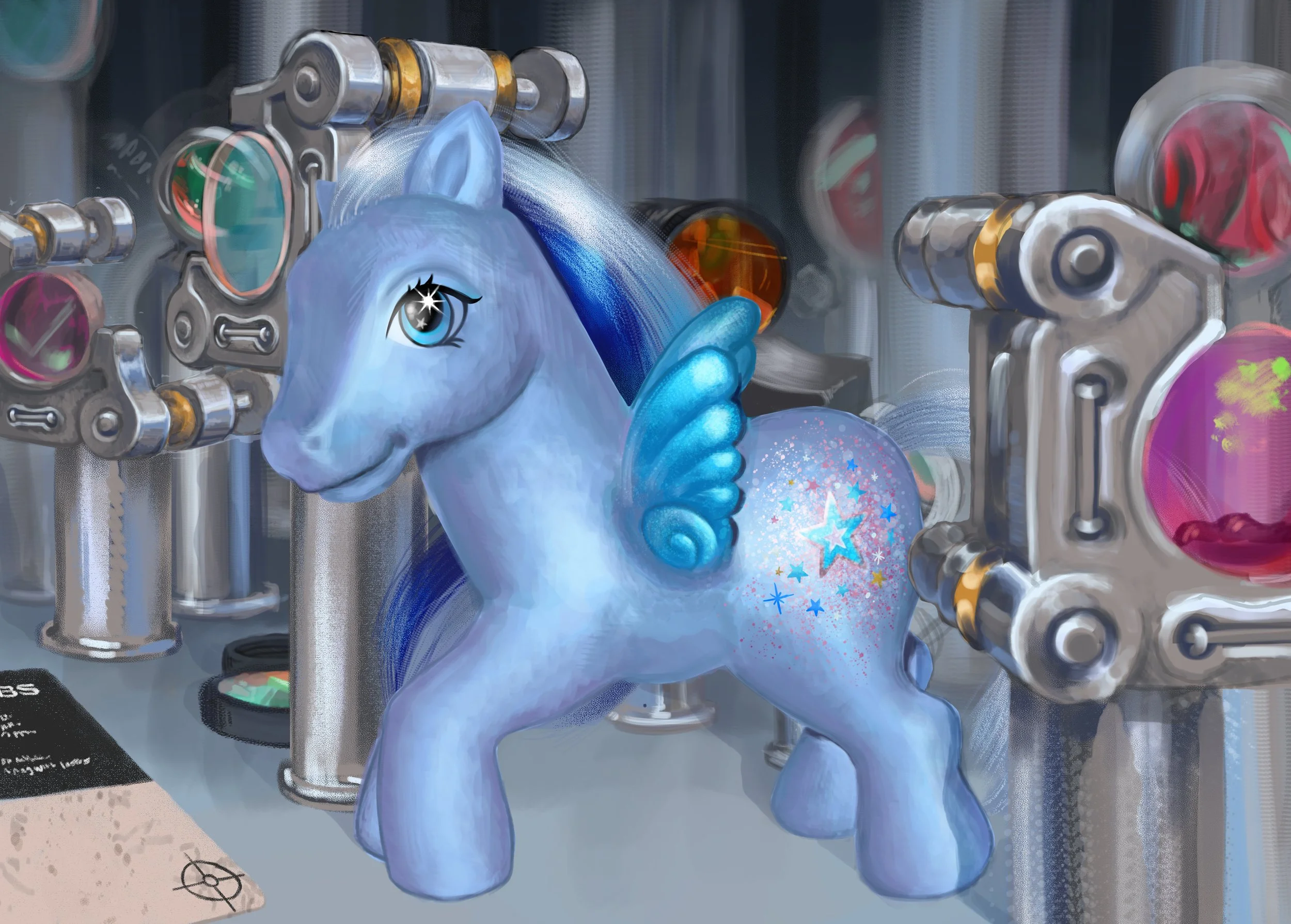 Silver Glow and the Dichroic Mirrors 