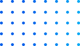 Pattern of blue dots on a black background
