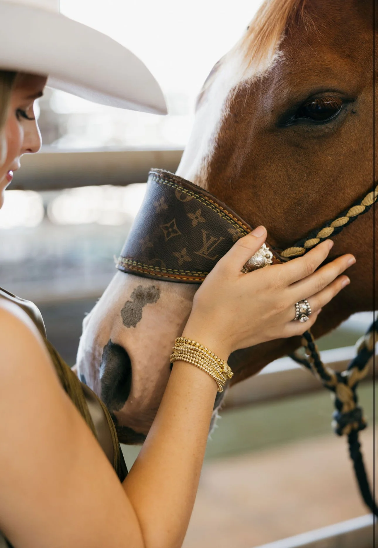 Gold Beaded Bracelet