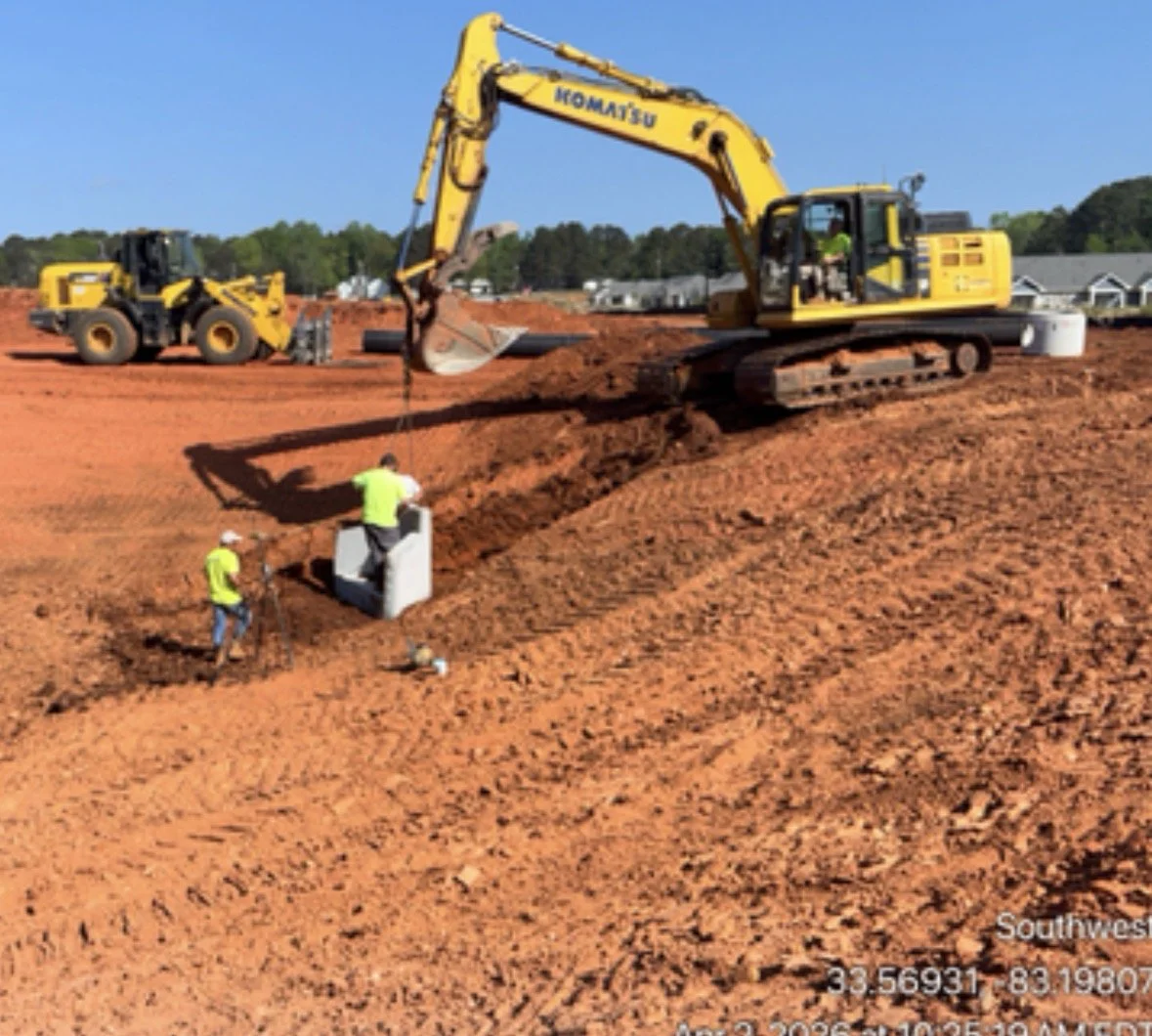 Infrastructure is underway &amp; homes will be built soon!