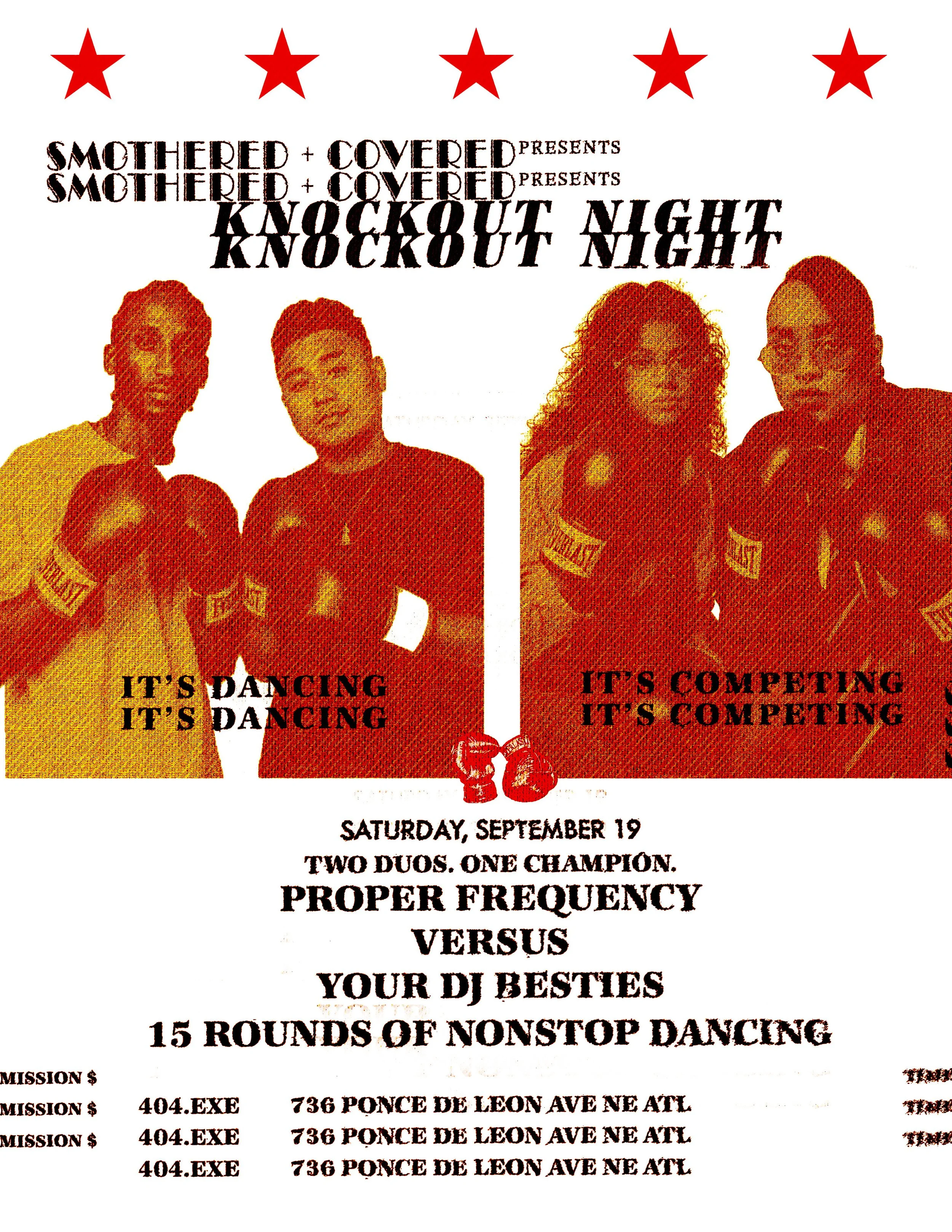 SMOTHERED + COVERED: KNOCKOUT