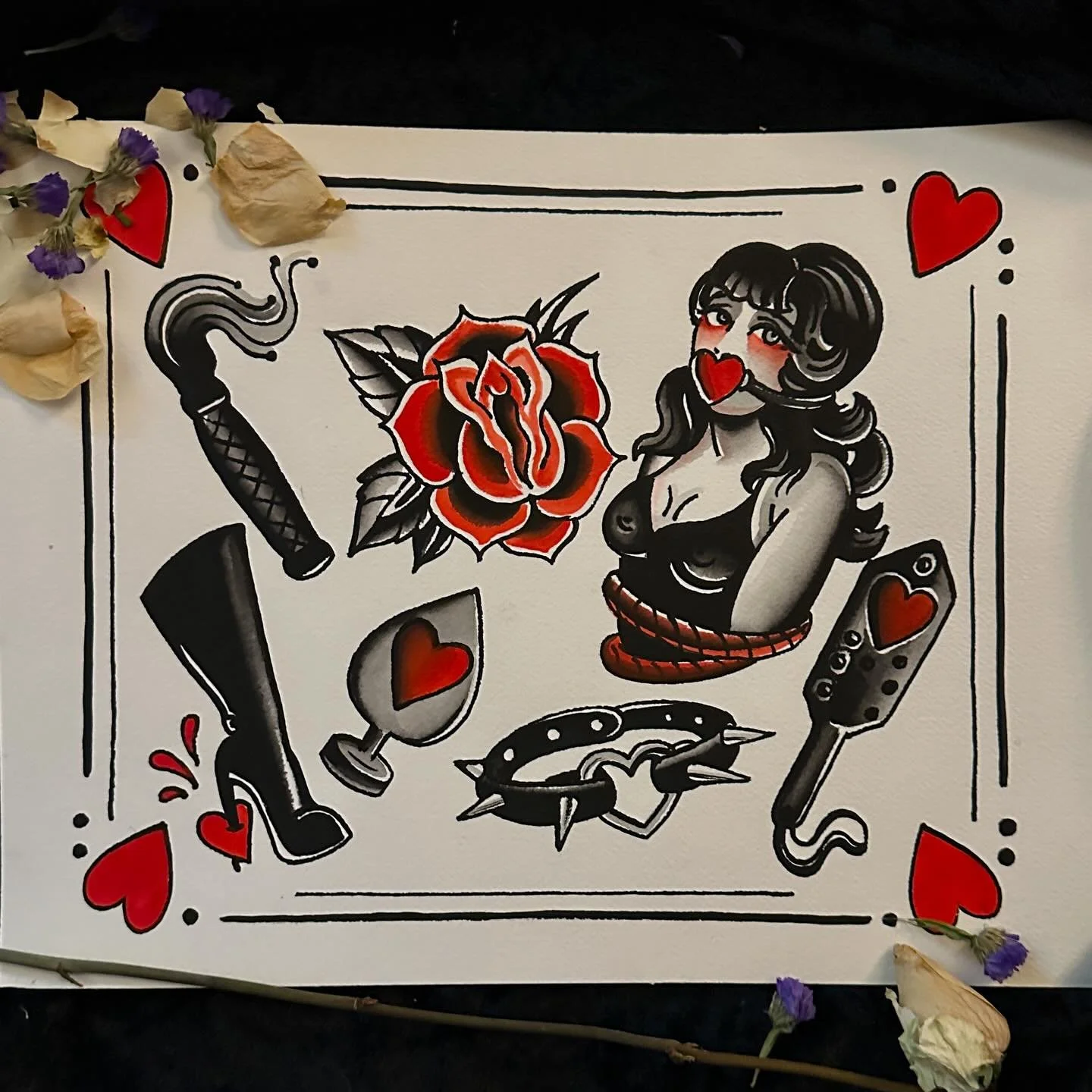 FLASH DAY 2-13/14

Hey yall, I&rsquo;m doing a flash day on the 13th from 12- ? and one on Valentines Day from 11-5. 

I&rsquo;ll be doing some real cute stuff off these two flash sheets, a perfect little blend of nice and naughty. 

All designs are 