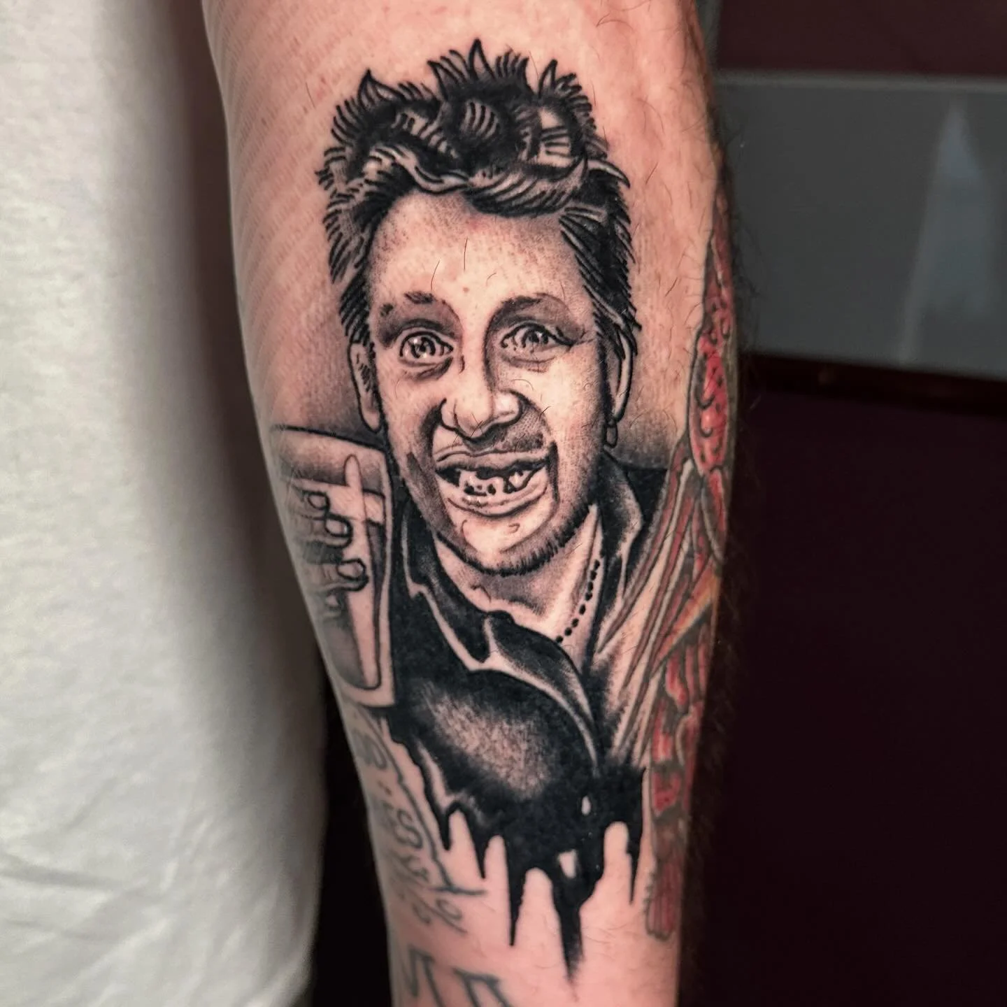 Healed! 

There are some tattoos I do that I just critique to bits after I do them, usually they&rsquo;re the ones I like the best. Portraits are a huge one, I&rsquo;ll have a love/hate relationship with them, zoom in, zoom out and basically drive my