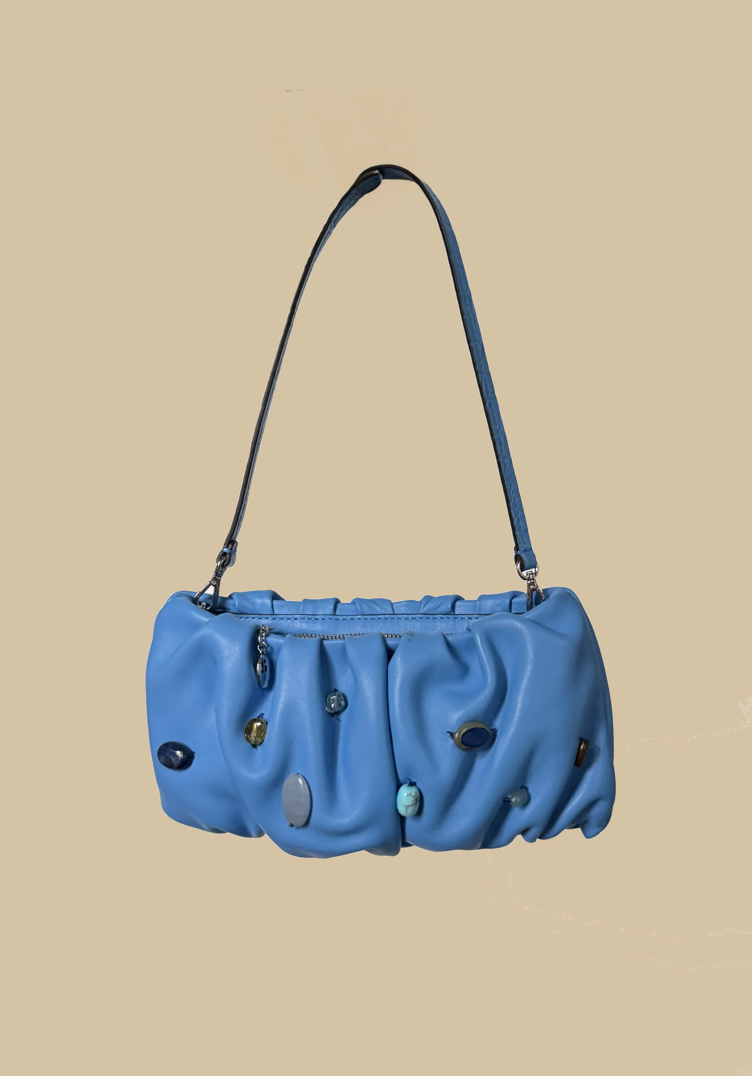 gem bag, hand-beaded