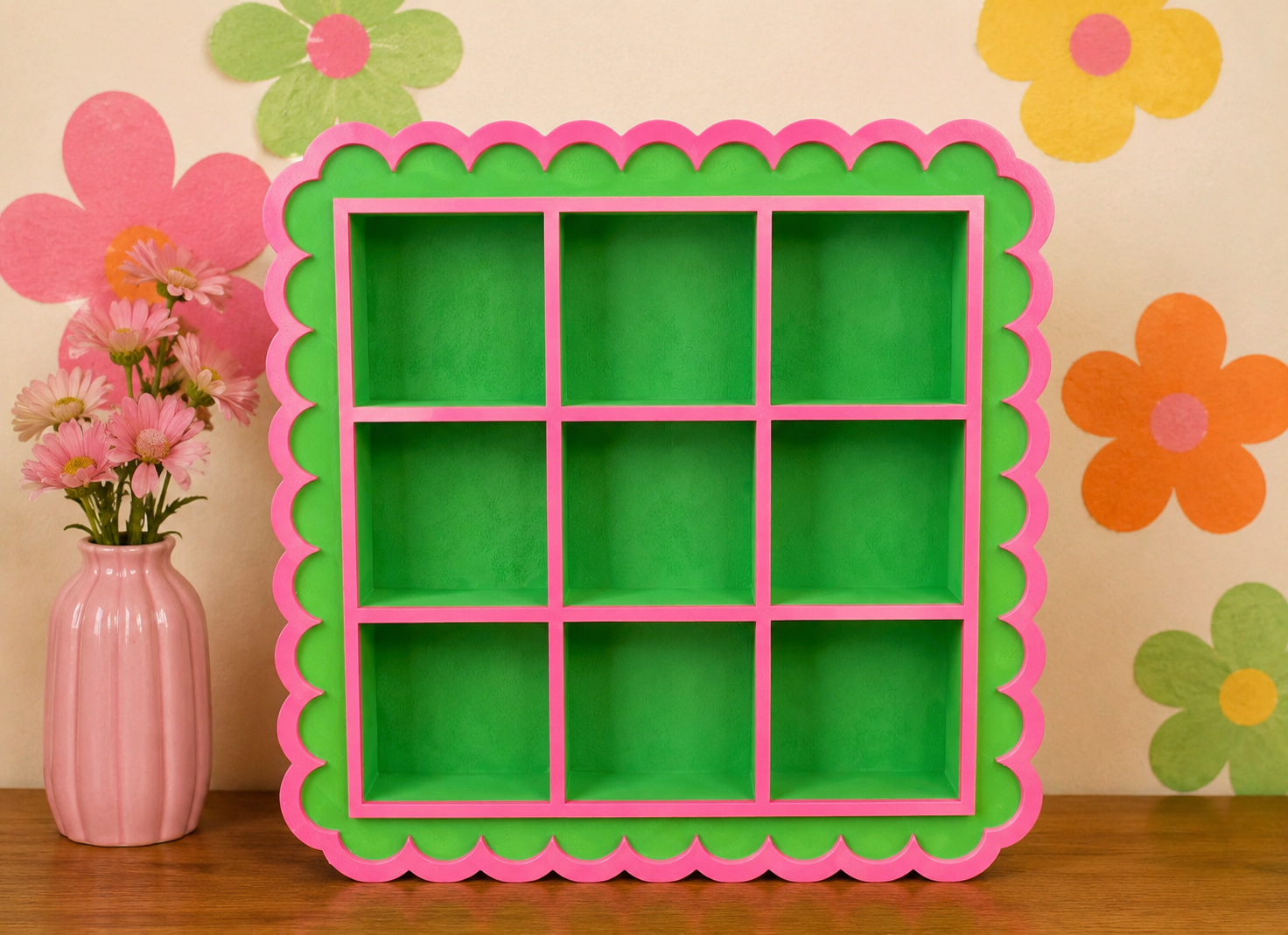 10 x 10 - 9 Slot Display Cabinet