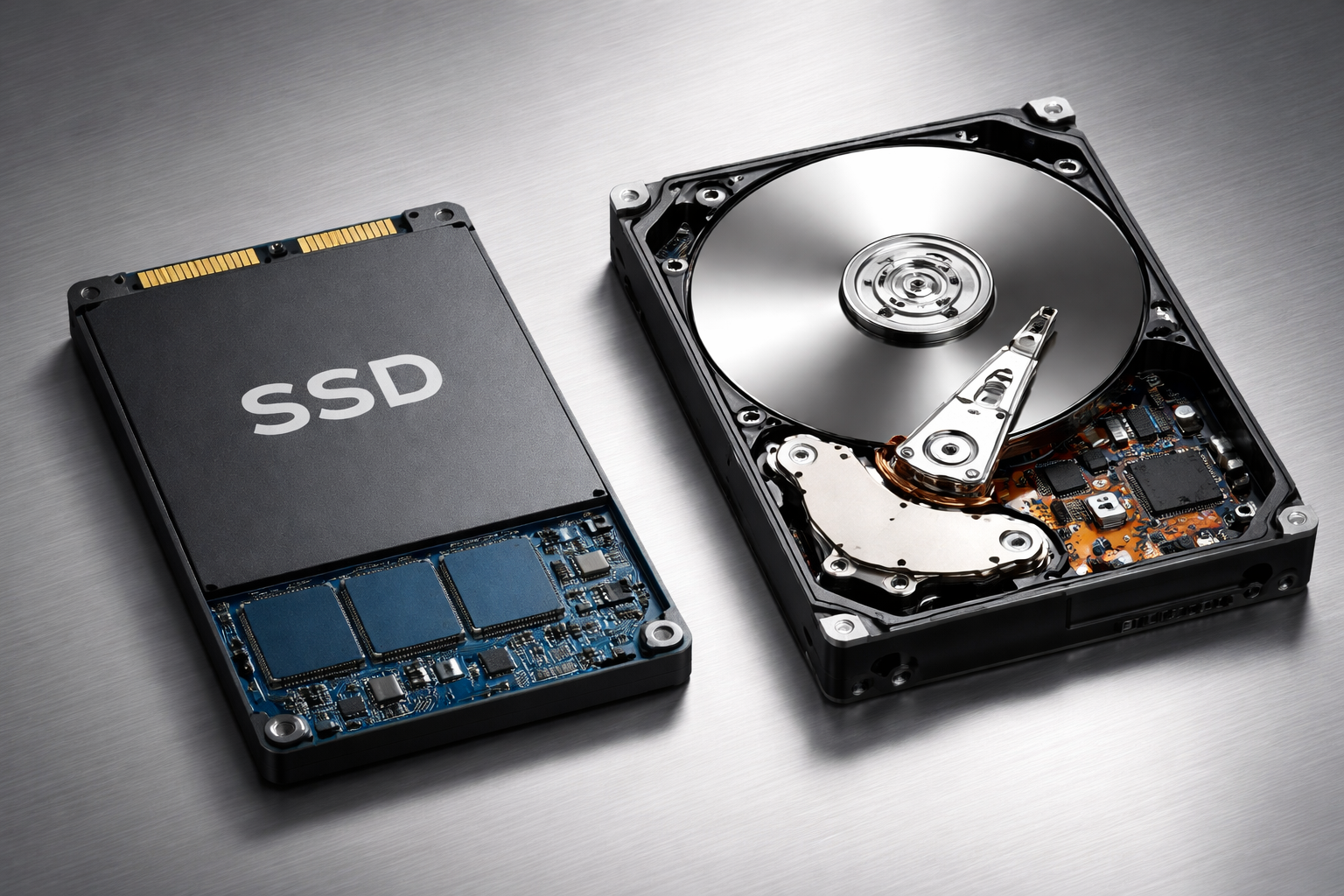 SSD vs Hard Drive