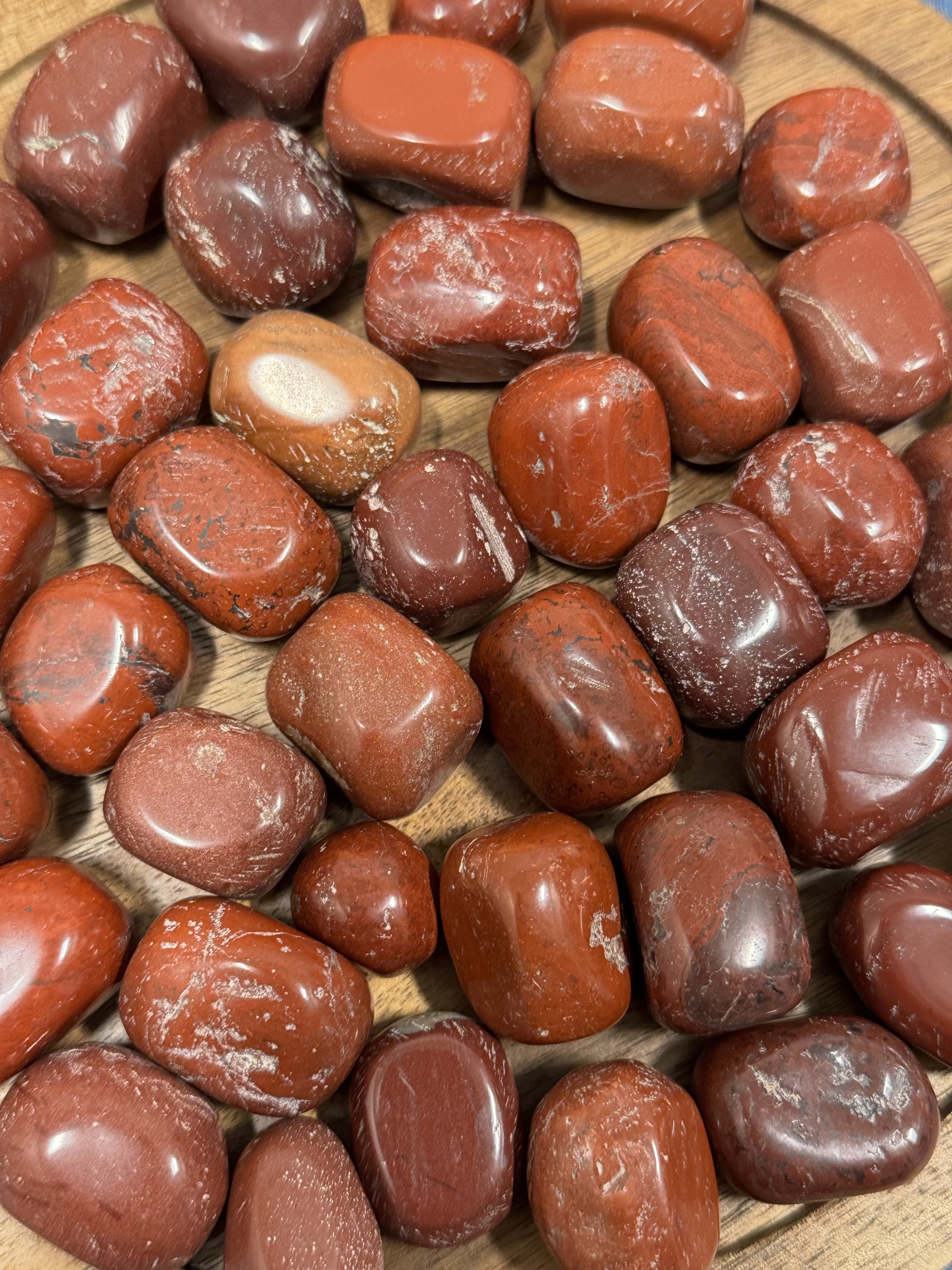 Red Jasper Tumble Stones
