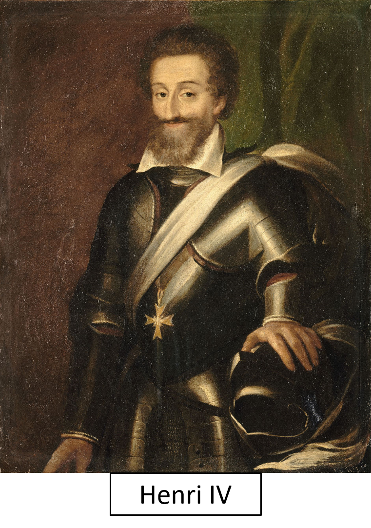 Portrait of a man in historical armor, holding a helmet, with a confident expression and a hand resting on his hip.