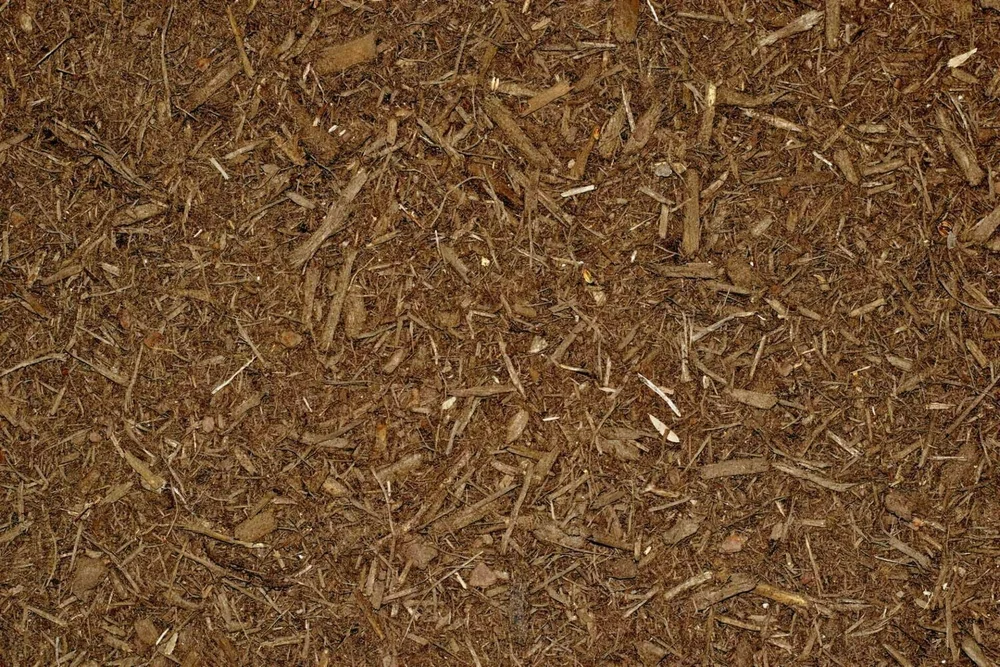 Natural pine bark mulch